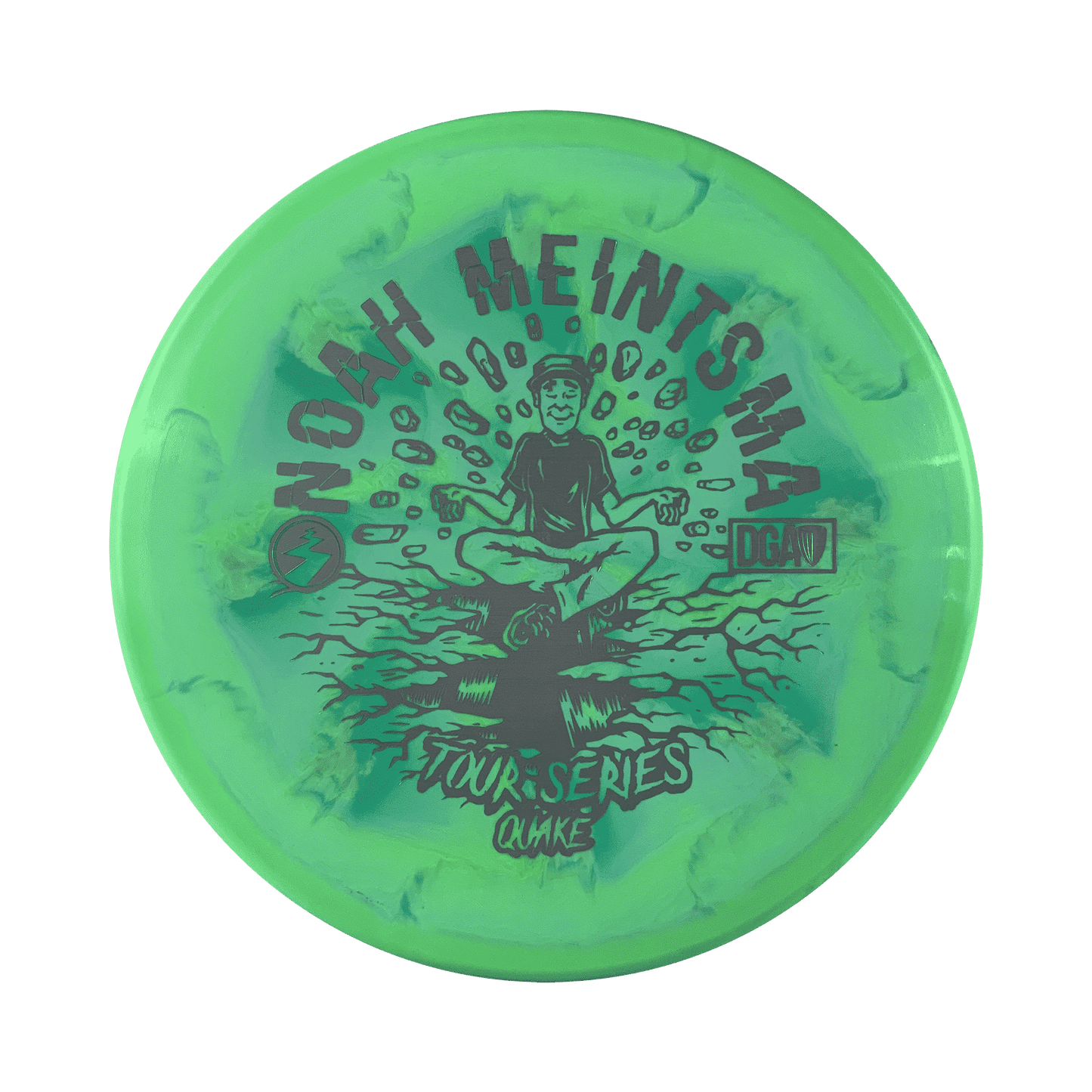 Tour Series Swirl Quake - Tour Series Disc DGA green 177