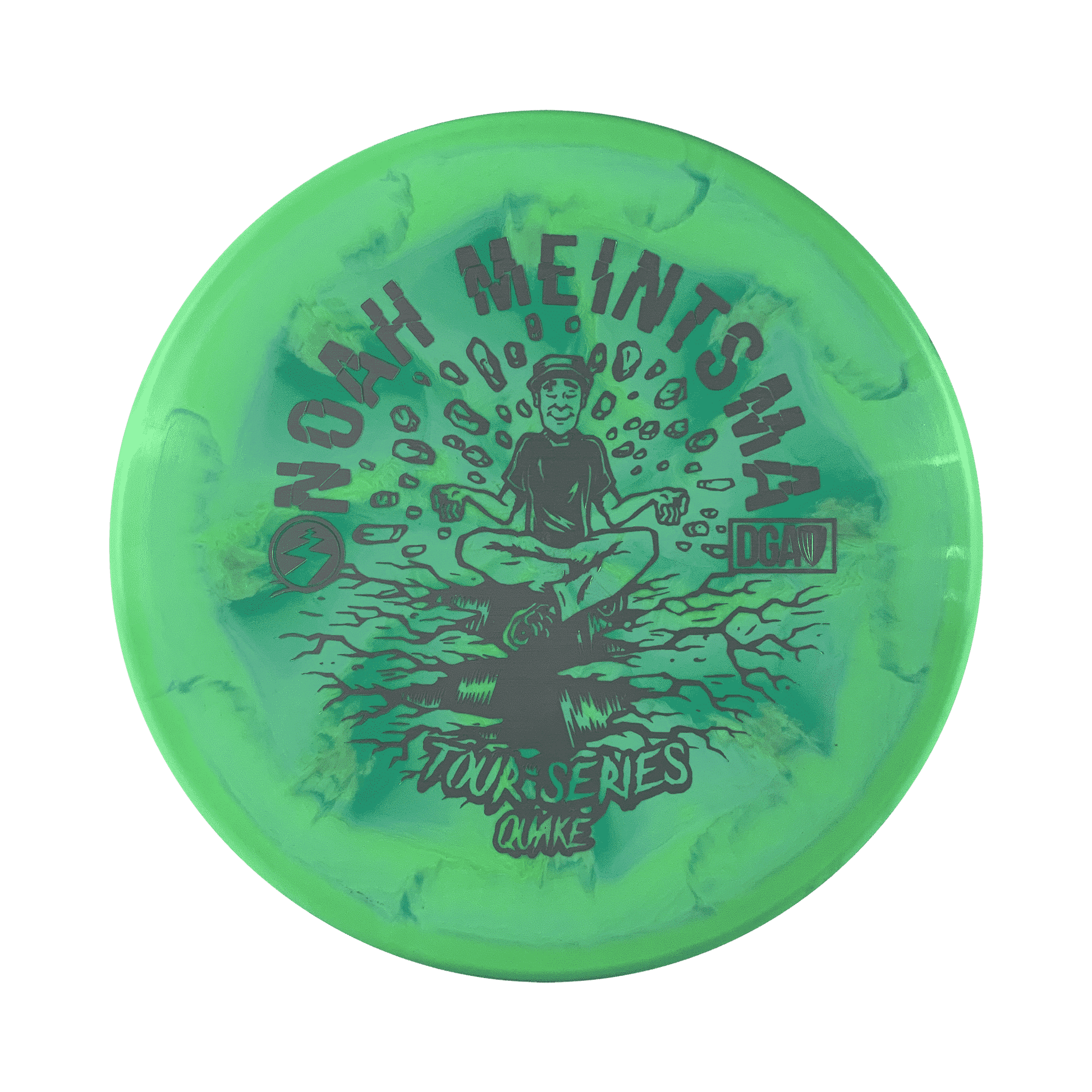 Tour Series Swirl Quake - Tour Series Disc DGA green 177
