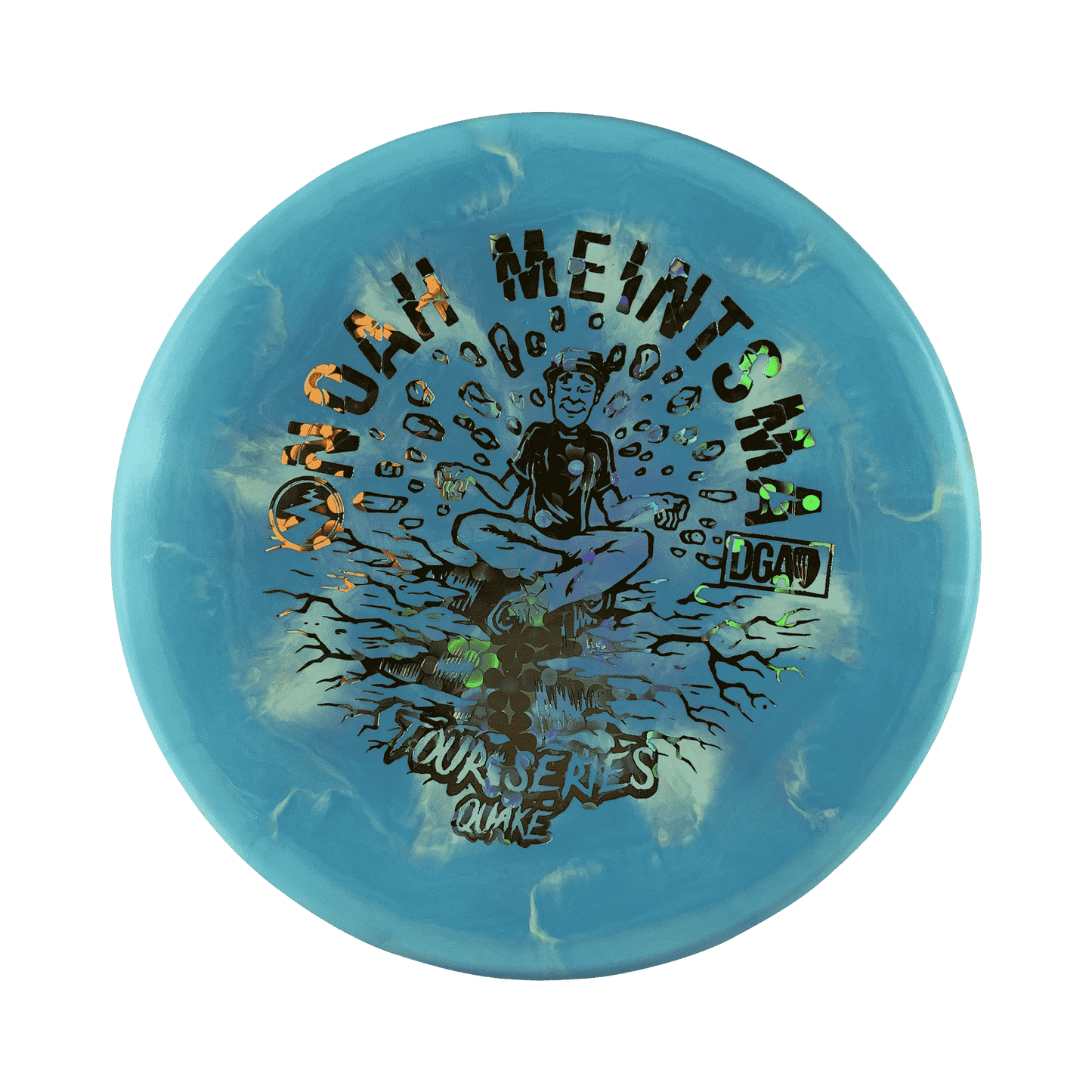 Tour Series Swirl Quake - Tour Series Disc DGA multi / blue 175