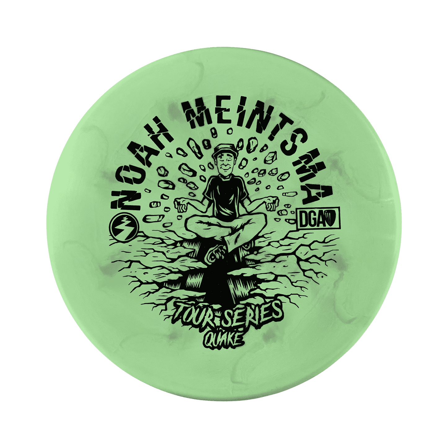 Tour Series Swirl Quake - Tour Series Disc DGA multi / green 173
