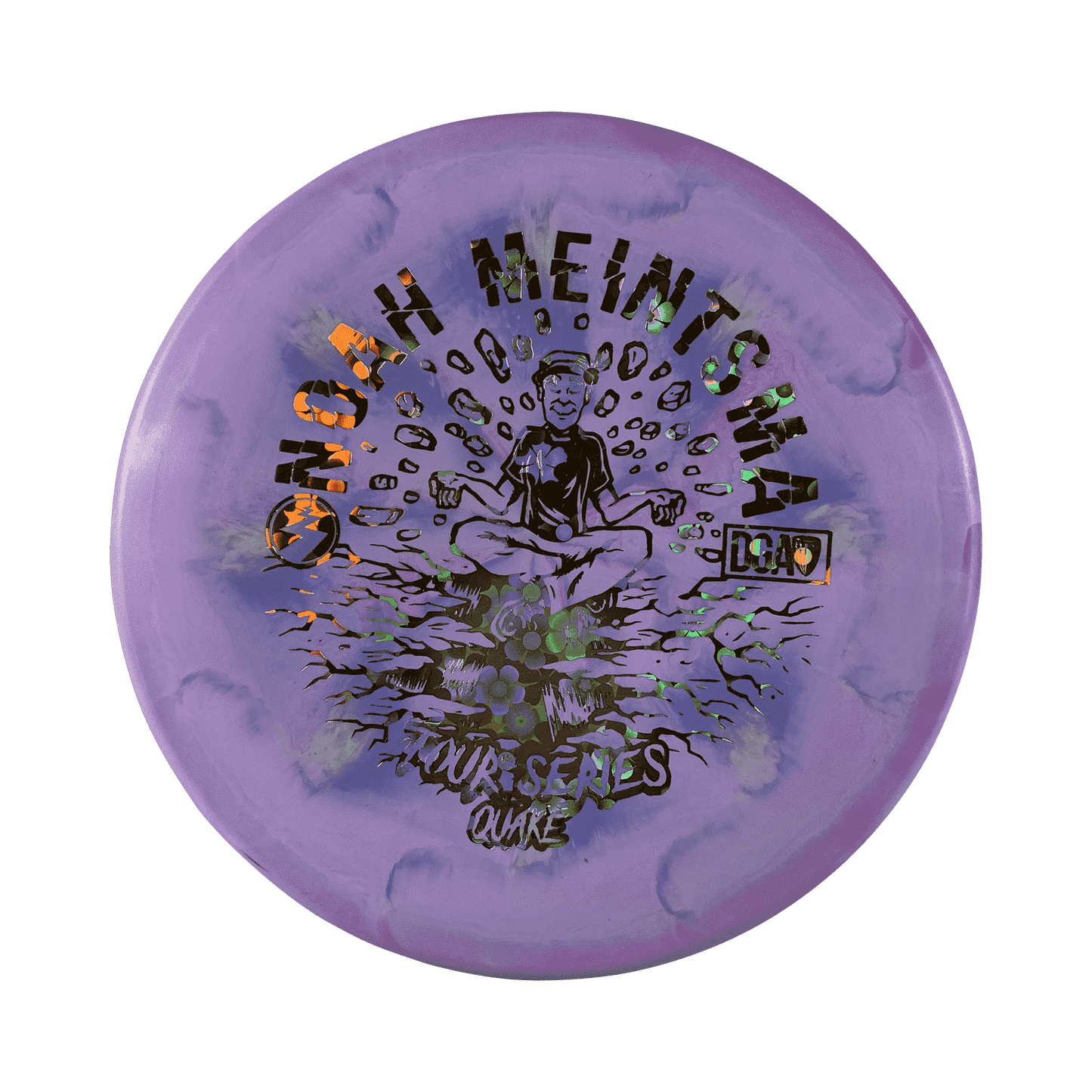 Tour Series Swirl Quake - Tour Series Disc DGA purple 173