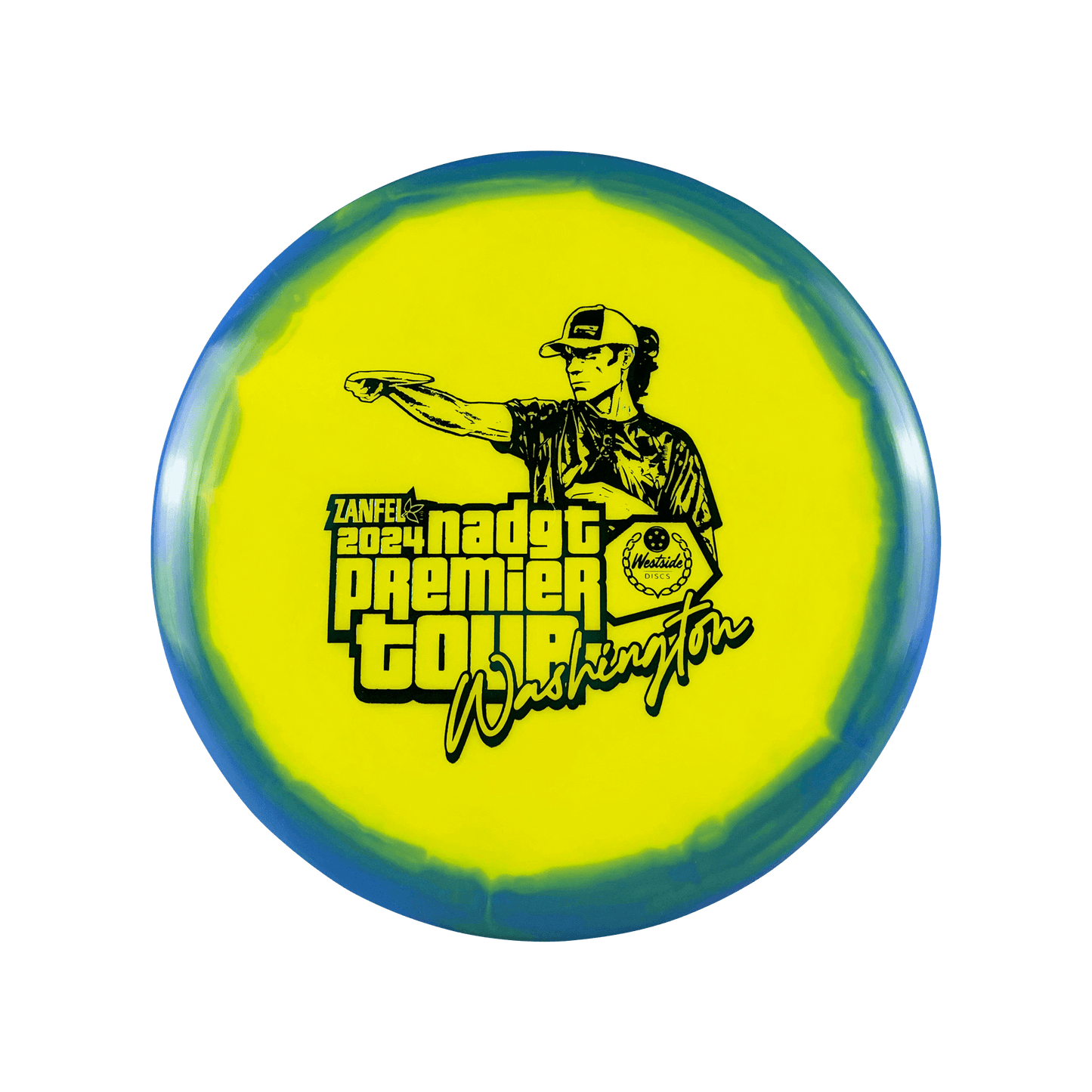 Tournament Ice Orbit Warship - NADGT Washington Premier 2024 Stamp Disc Westside Discs multi / yellow 174