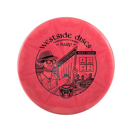 Tournament-X Burst Harp - Matt Orum Team Series Disc Westside Discs multi / red 173