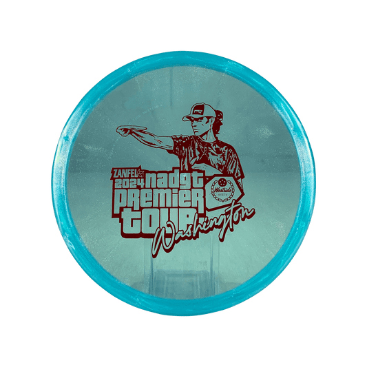 VIP Ice Glimmer Harp - NADGT Washington Premier 2024 Stamp Disc Westside Discs ice blue 176