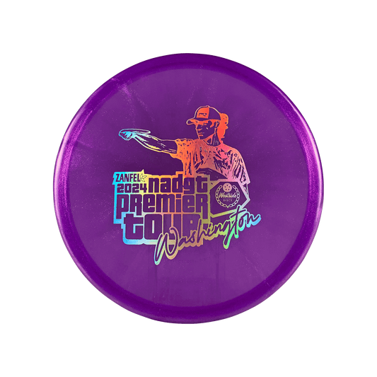 VIP Ice Glimmer Harp - NADGT Washington Premier 2024 Stamp Disc Westside Discs purple 176