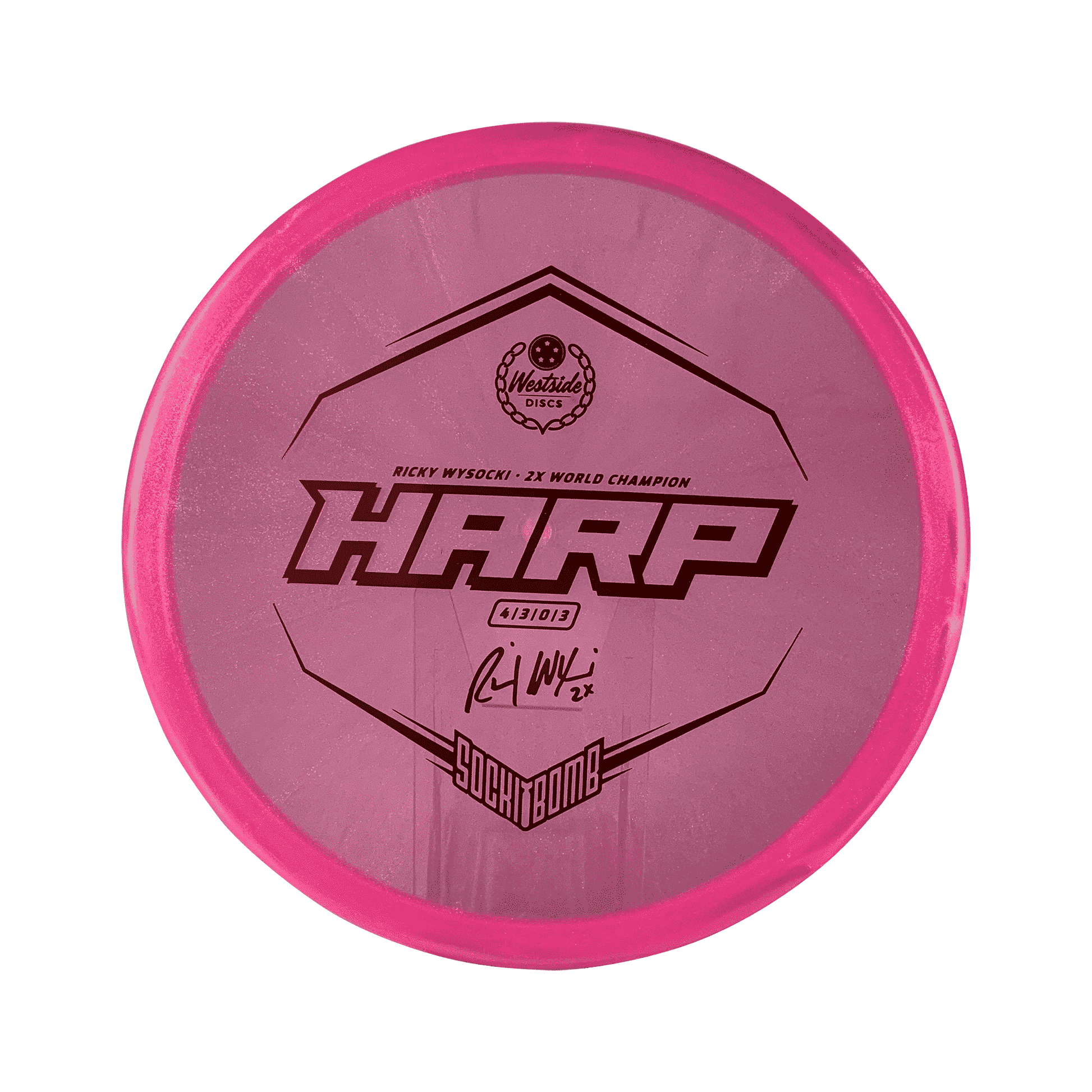 VIP - Ice Glimmer Harp - Ricky Wysocki 2x Disc Westside Discs pink 176