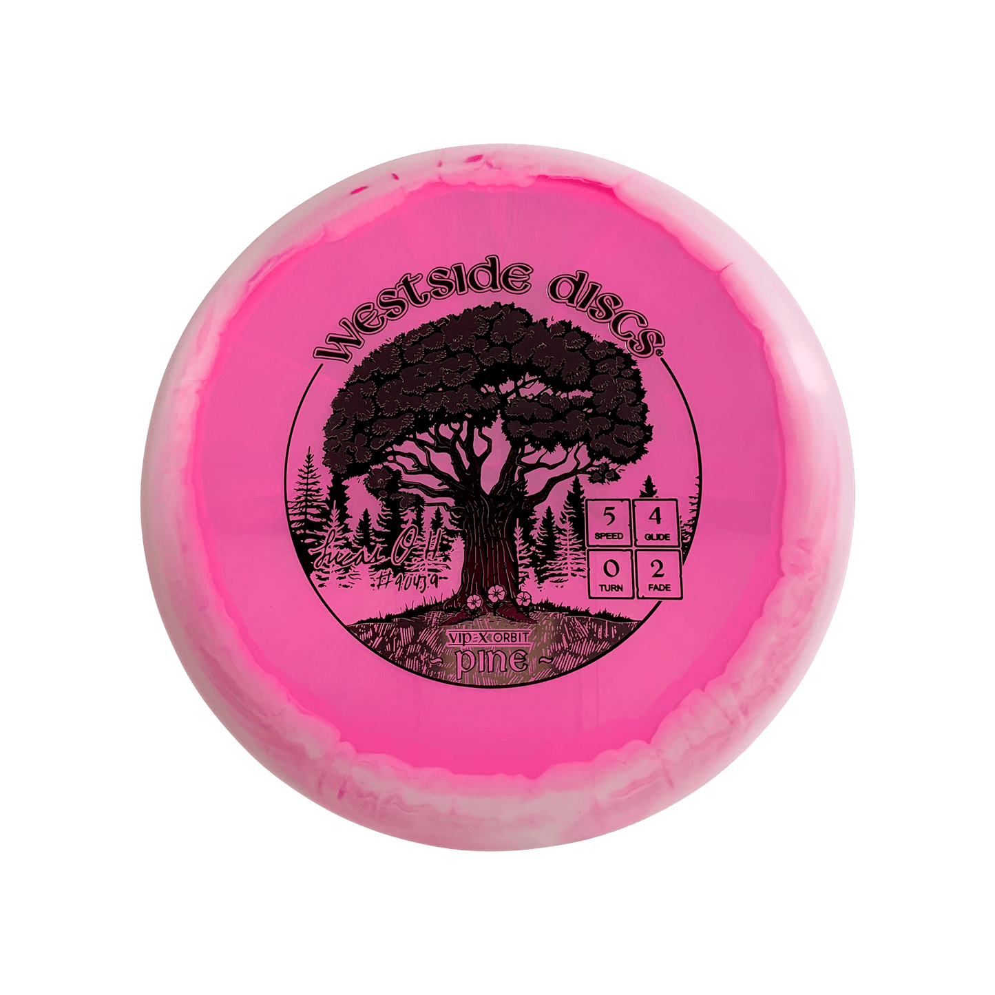 VIP-X Orbit Pine - Lucas Oberholtzer Hess Team Series Disc Westside Discs multi / pink white 180
