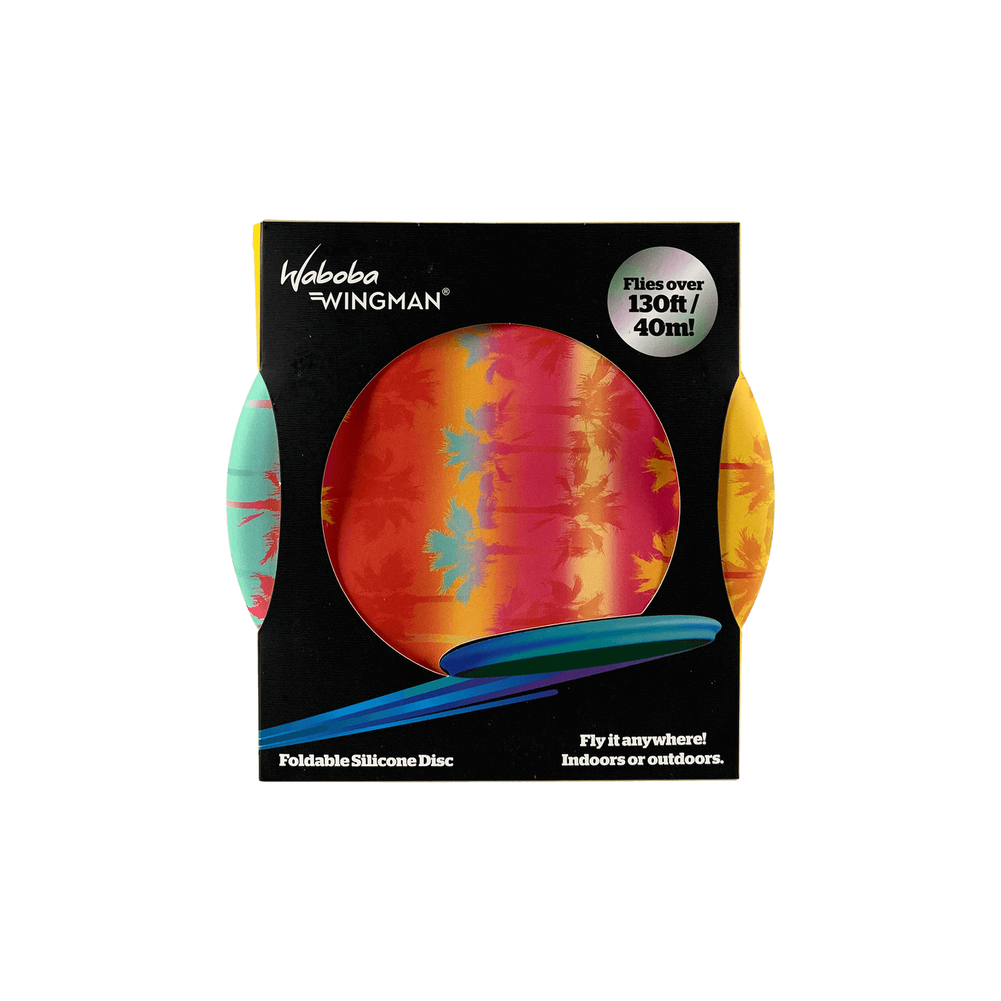 Wingman Disc Waboba yellow sunset