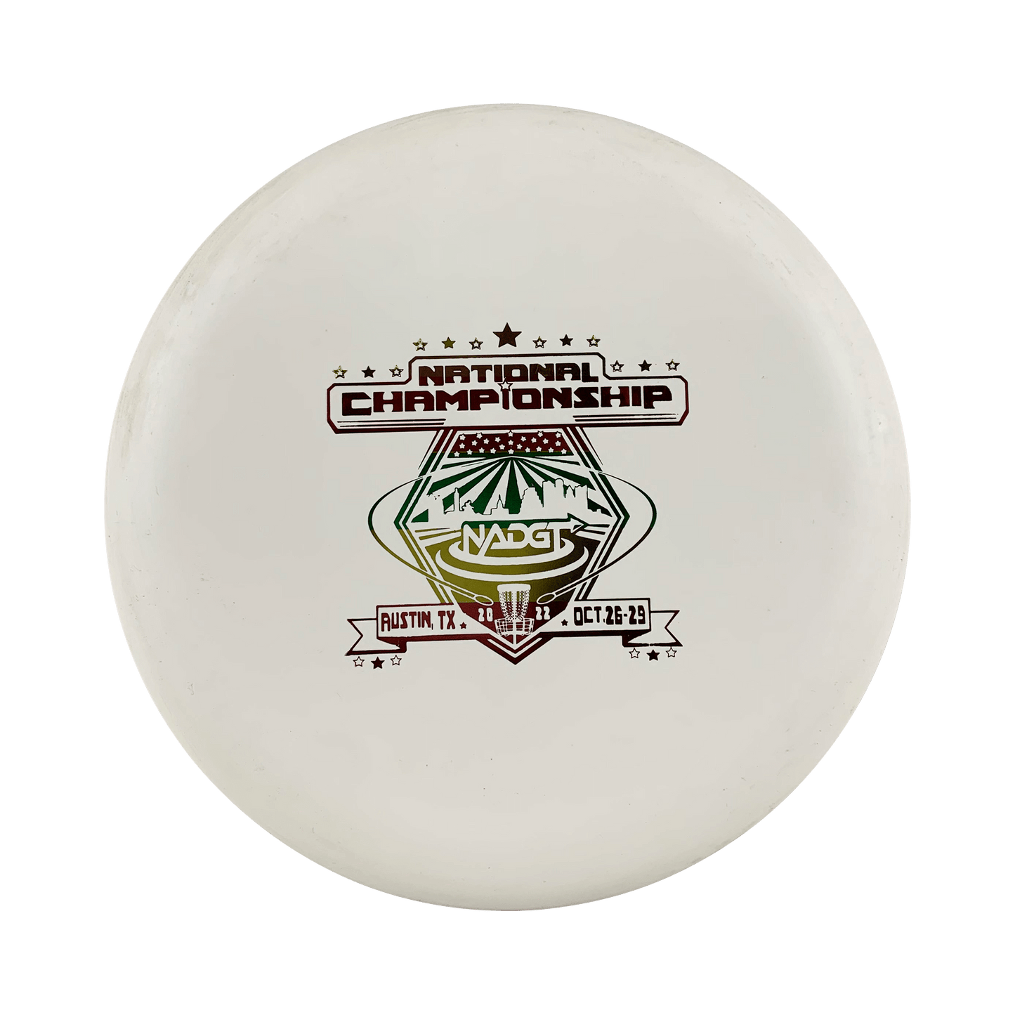 Xtra Firm Wizard - NADGT National Championship 2022 Disc Gateway white 173