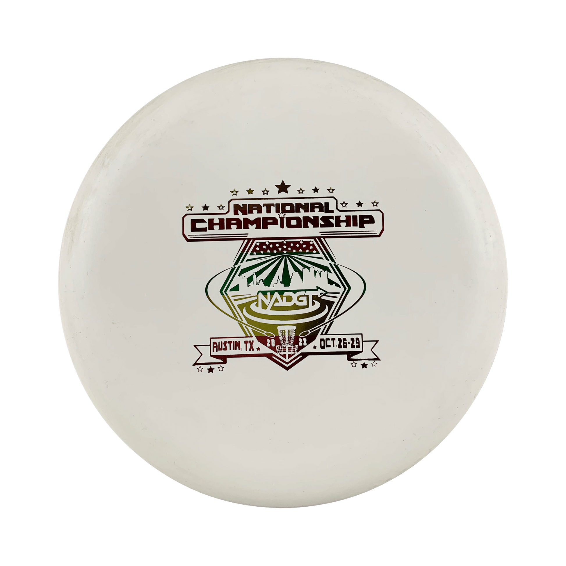 Xtra Firm Wizard - NADGT National Championship 2022 Disc Gateway white 173
