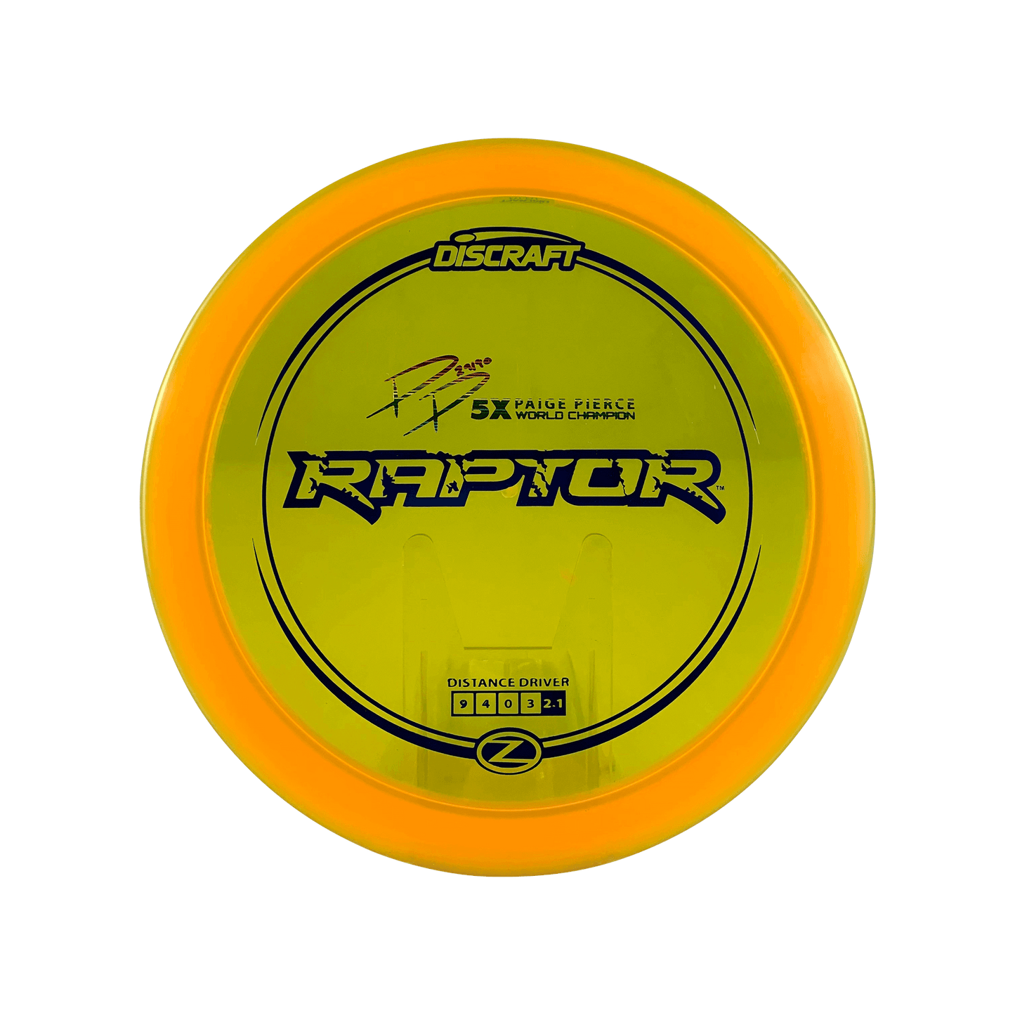 Z Raptor - Paige Pierce Signature Series Disc Discraft orange 173