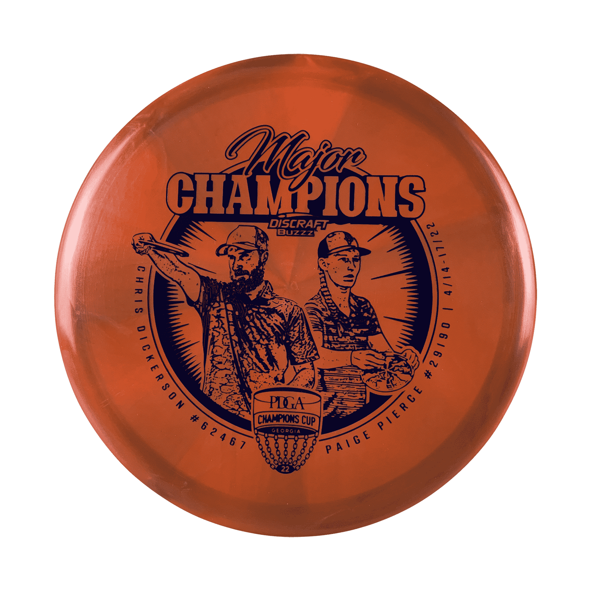 Z Swirl Buzzz - Major Champions Cup Disc Discraft multi / red 175