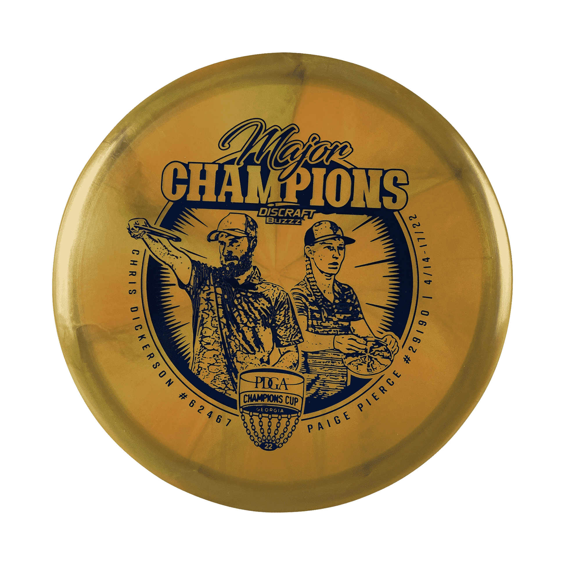 Z Swirl Buzzz - Major Champions Cup Disc Discraft multi / yellow 175