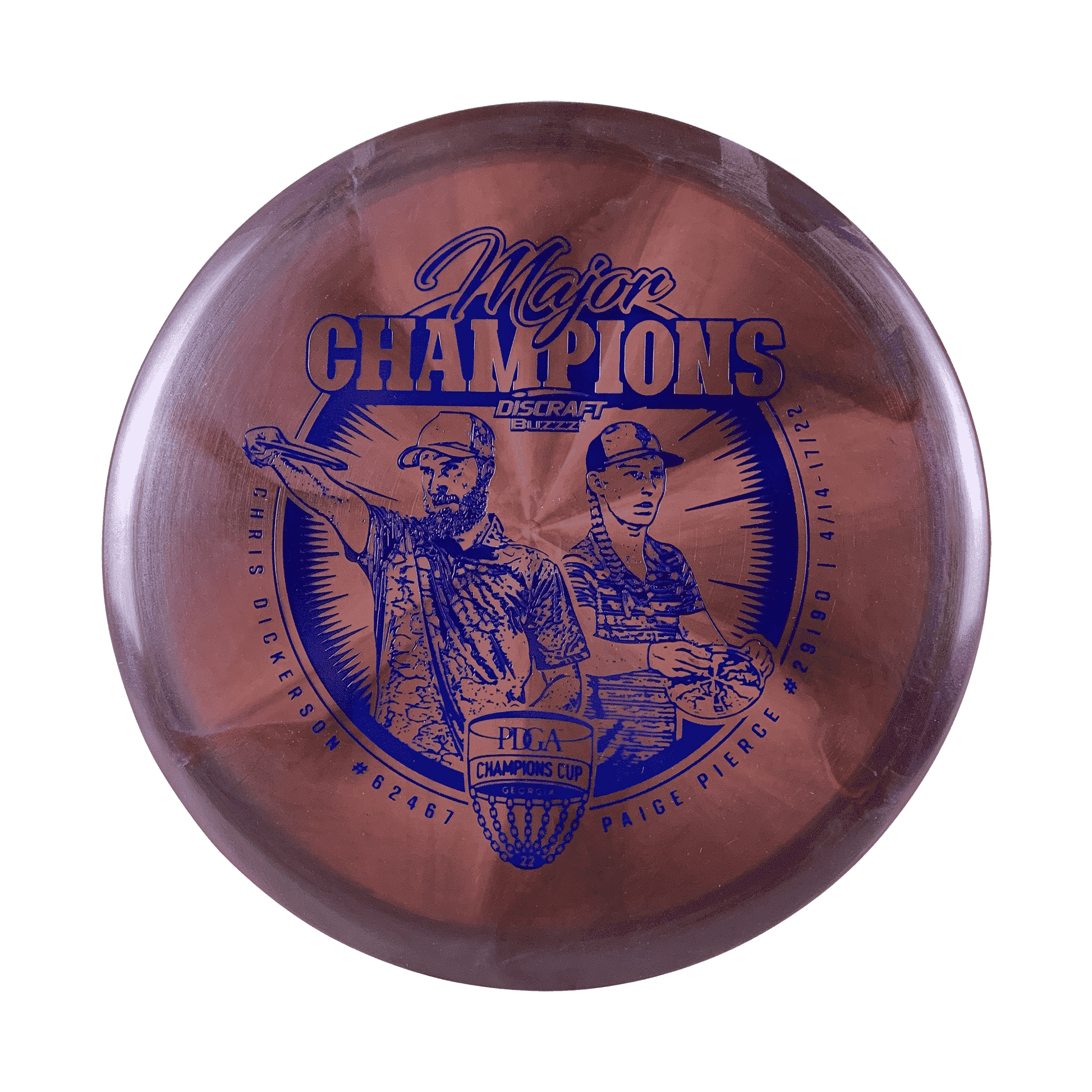 Z Swirl Buzzz - Major Champions Cup Disc Discraft purple 175