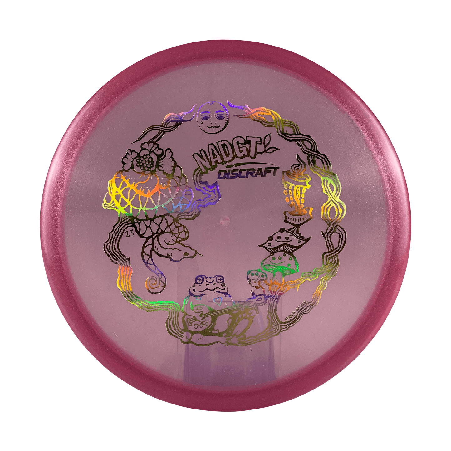 Z Zone - Banjo Frog Stamp - NADGT National Championship '23 Disc Discraft mauve 173