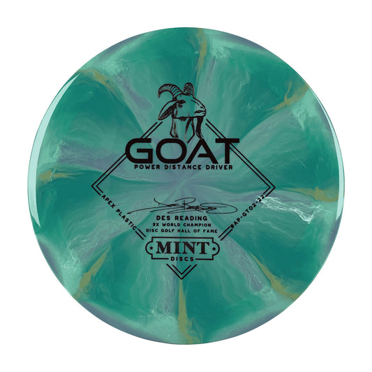 Apex Swirl Goat - Des Reading 3x - AP-GT02-22 Disc Mint Discs multi / teal 174