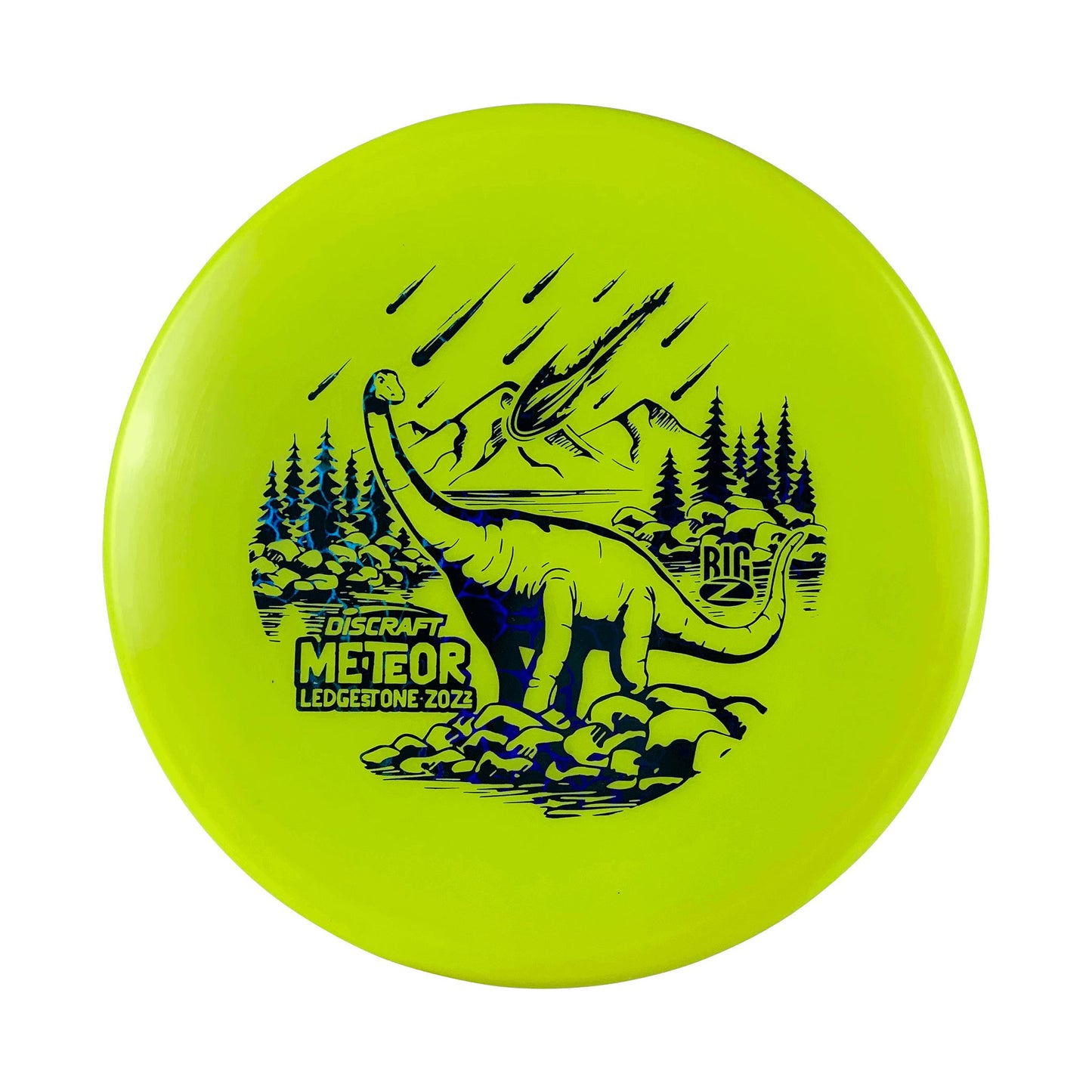 Big Z Meteor - Ledgestone Disc Discraft yellow 177