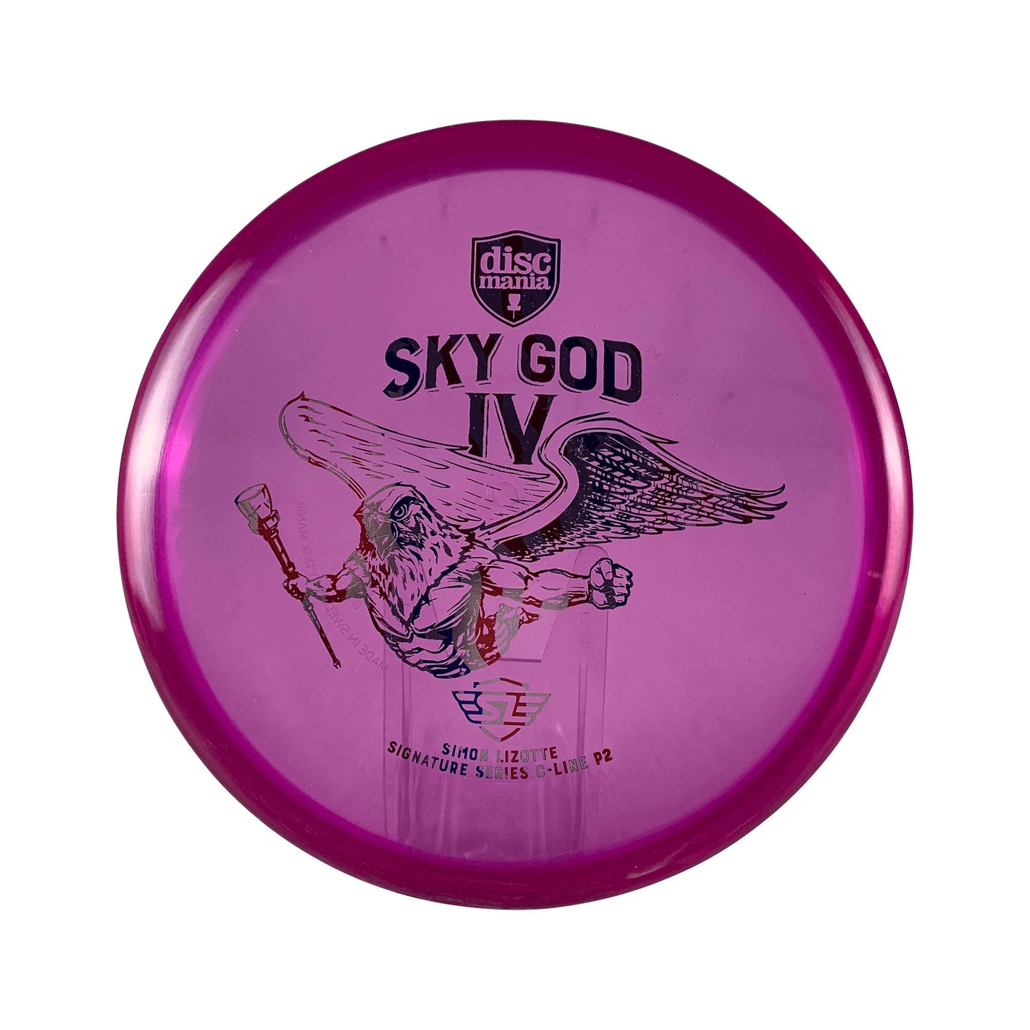 C-Line P2 - Sky God 4 Simon Lizotte Signature Series Disc Discmania fuchsia 173