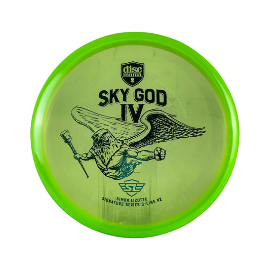 C-Line P2 - Sky God 4 Simon Lizotte Signature Series Disc Discmania green 173