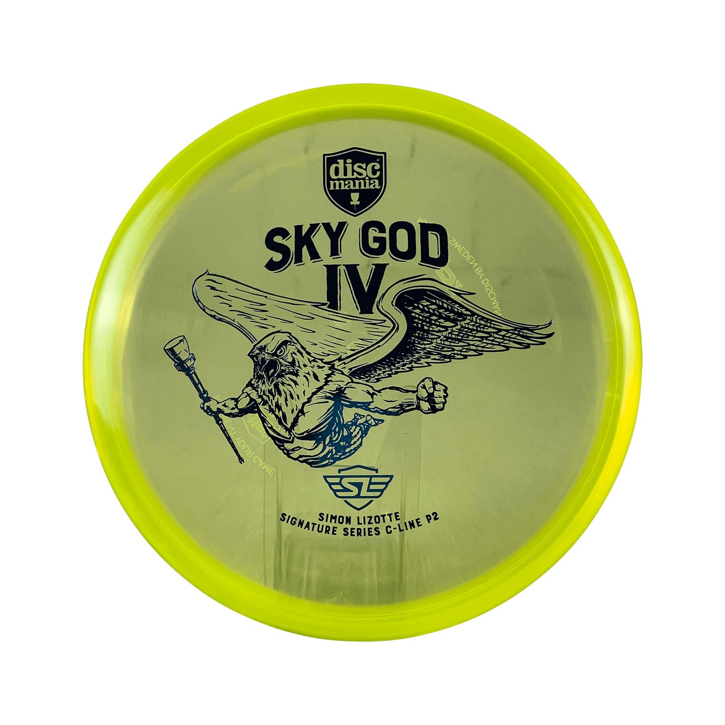 C-Line P2 - Sky God 4 Simon Lizotte Signature Series Disc Discmania yellow 174
