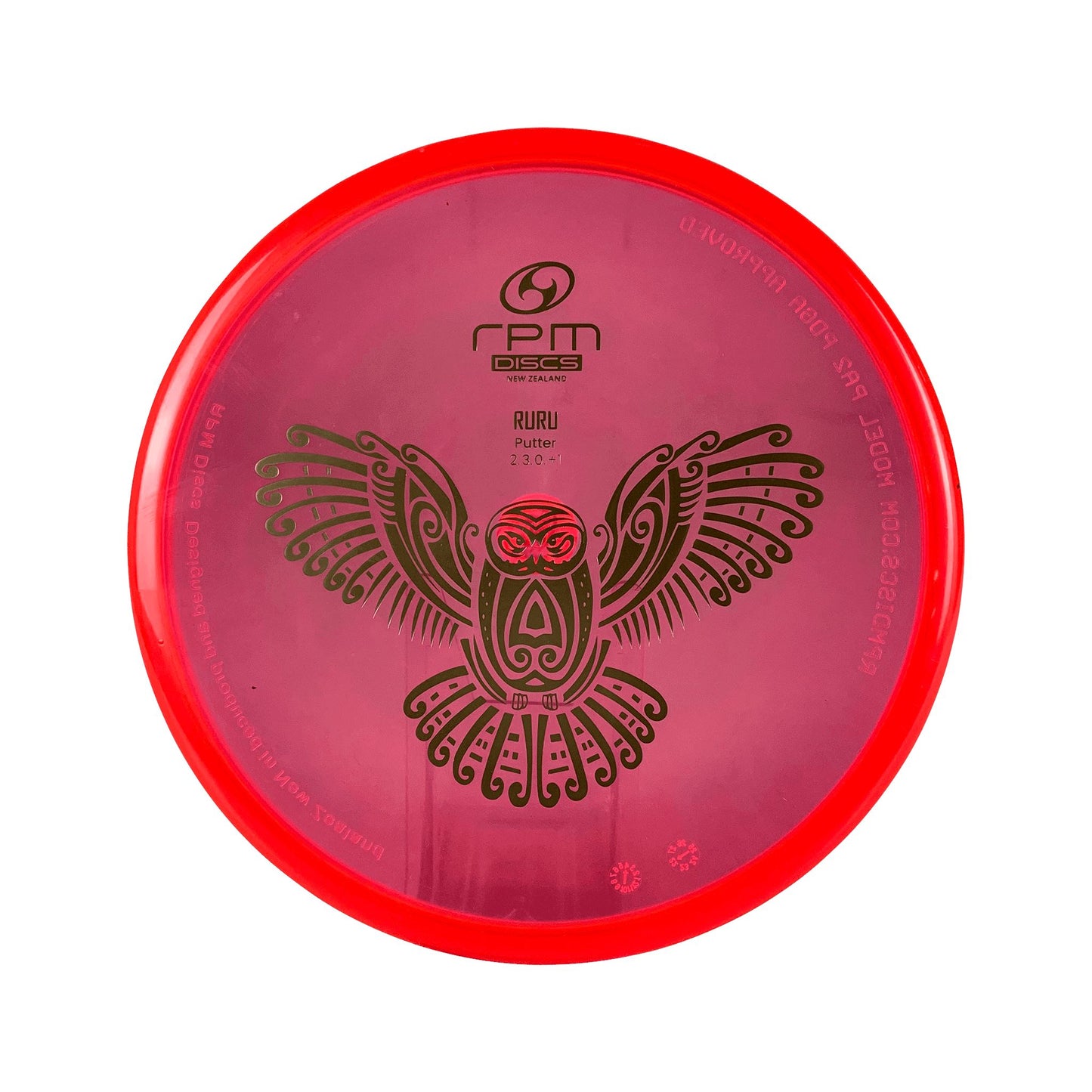Cosmic Ruru Disc RPM Discs red 172