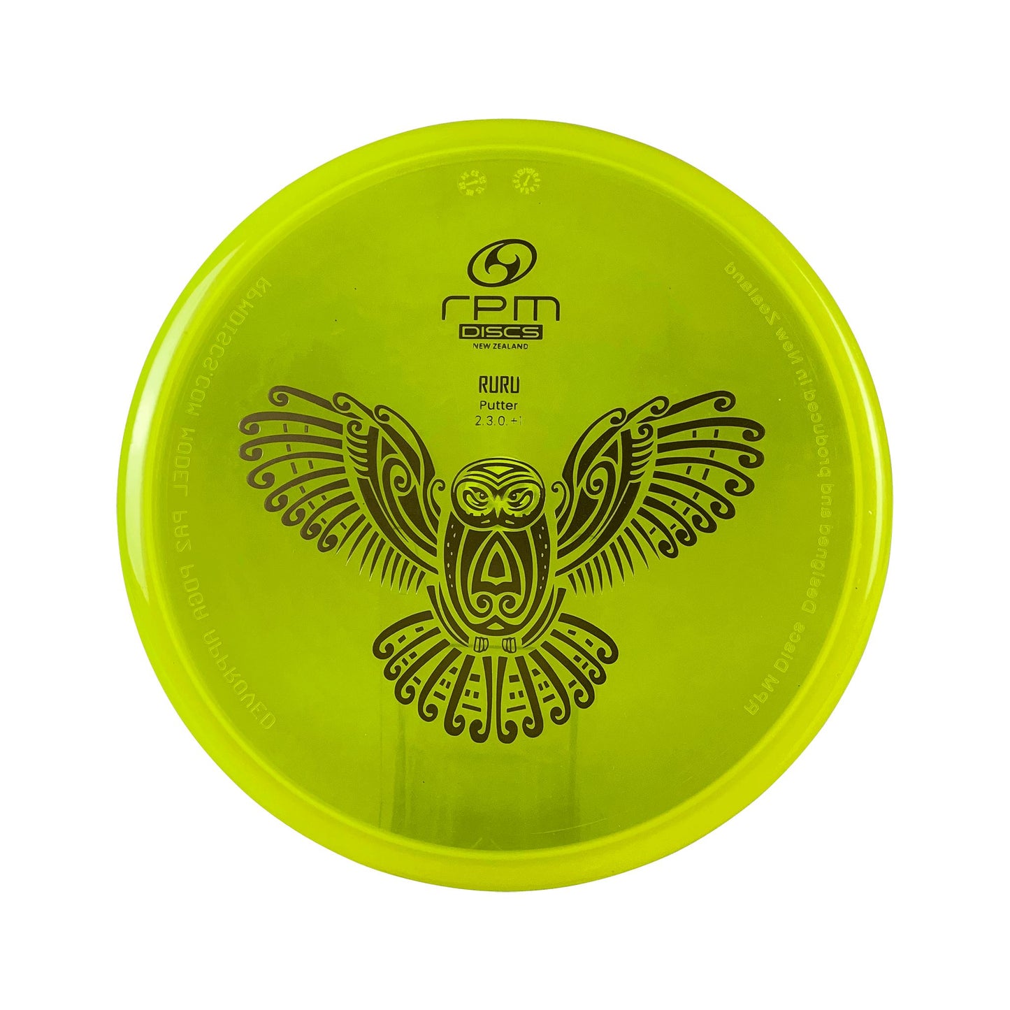 Cosmic Ruru Disc RPM Discs yellow 173