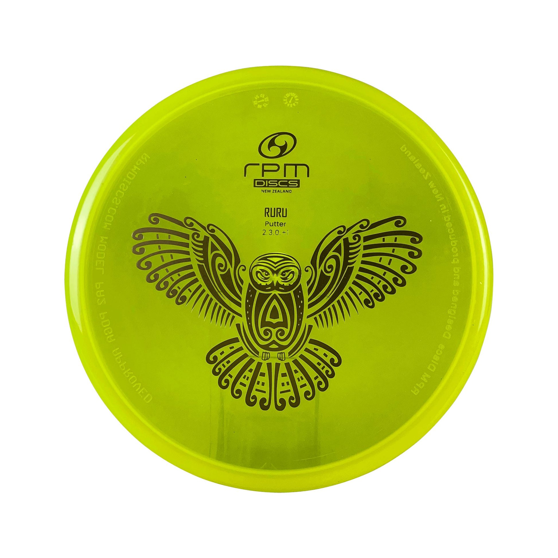 Cosmic Ruru Disc RPM Discs yellow 173