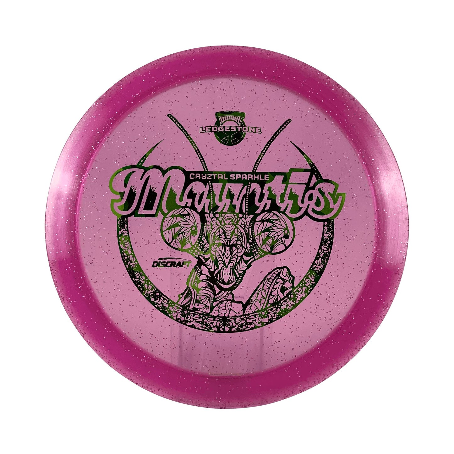 Cryztal Sparkle Mantis - Ledgestone Disc Discraft pink 173