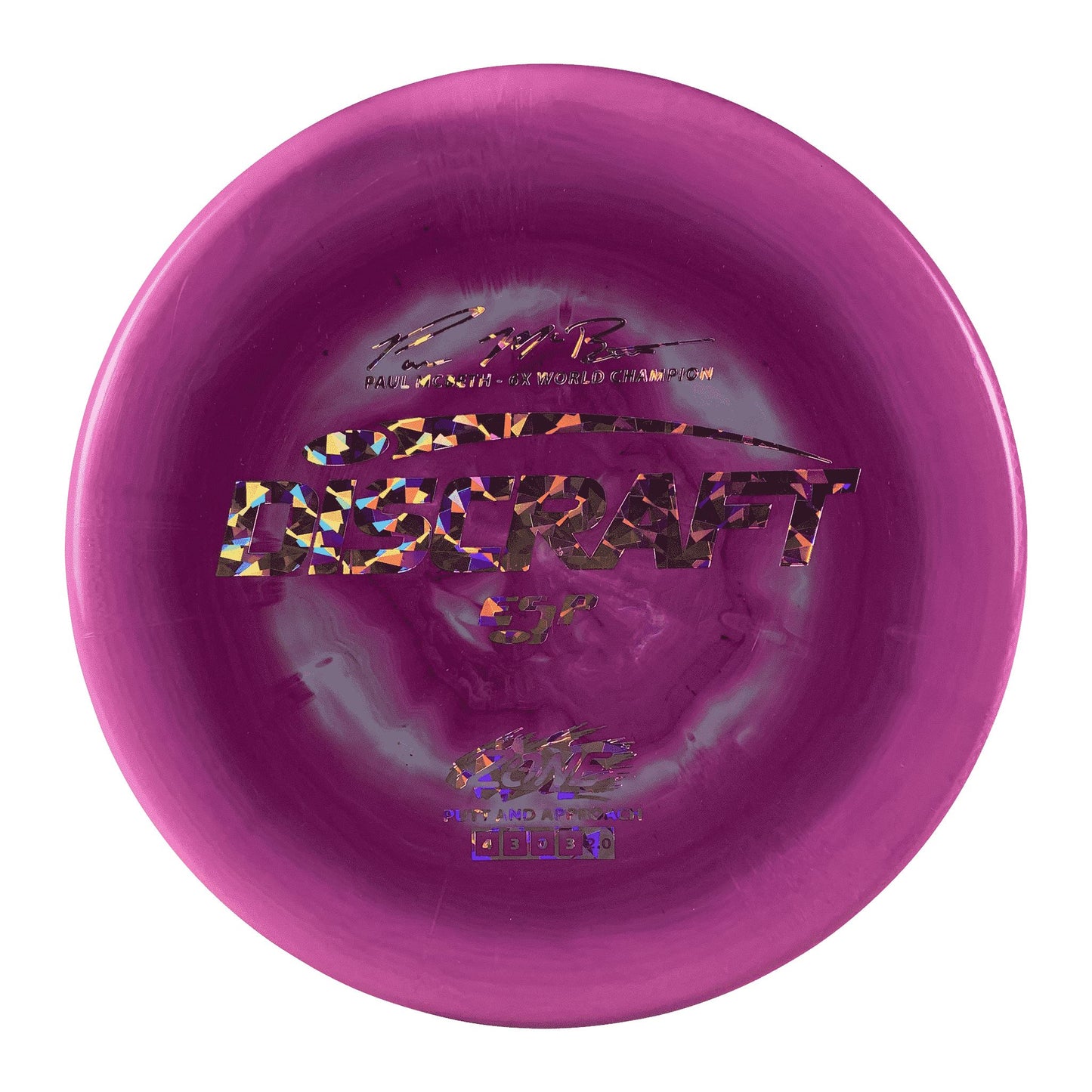 ESP Zone - Paul McBeth 6x Disc Discraft multi / pink 177