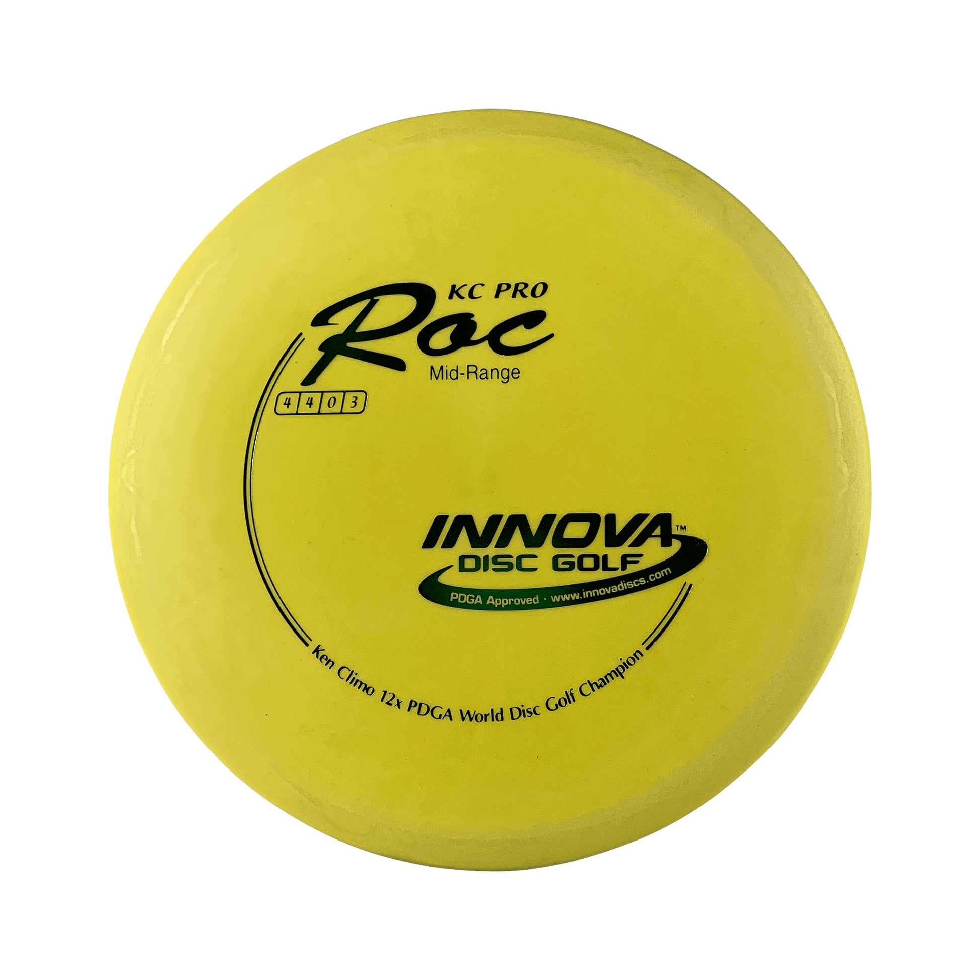 KC Pro Roc Disc Innova yellow 174