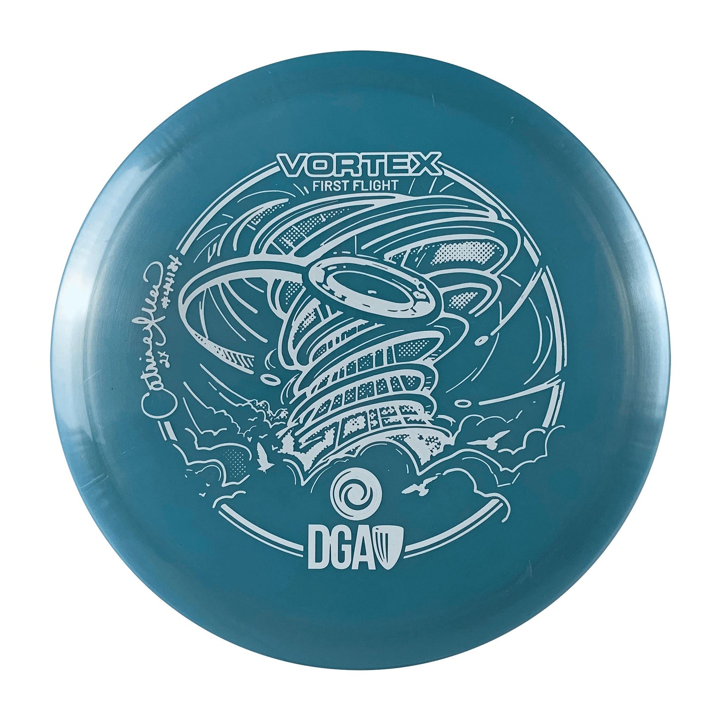PL Vortex - 1st Flight Catrina Allen 2x Disc DGA blue 176