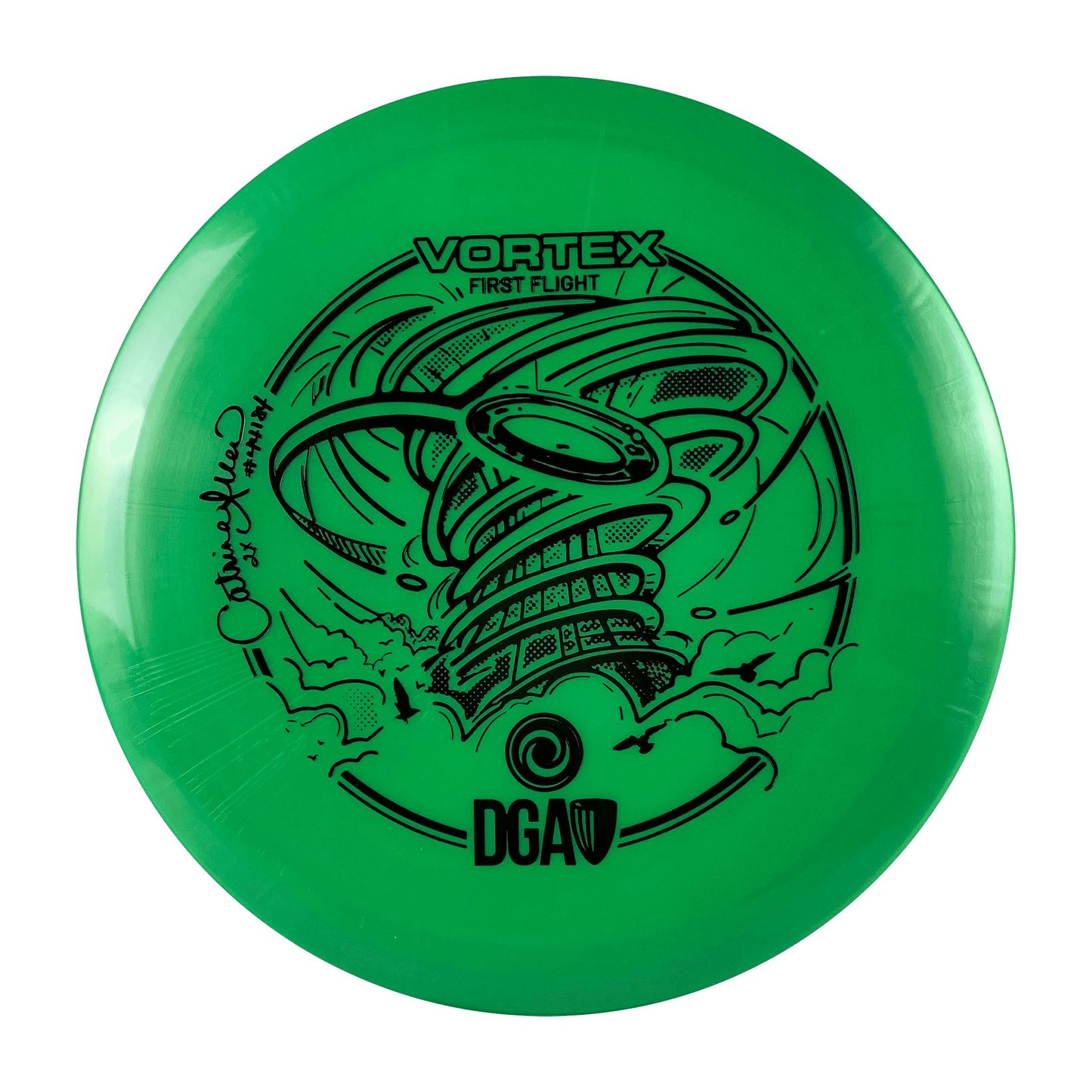 PL Vortex - 1st Flight Catrina Allen 2x Disc DGA dark green 172