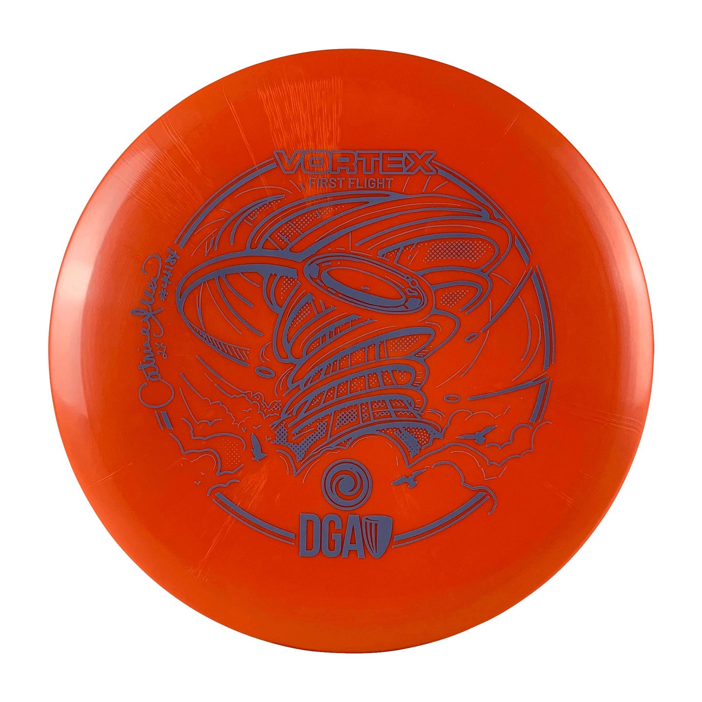PL Vortex - 1st Flight Catrina Allen 2x Disc DGA orange 175
