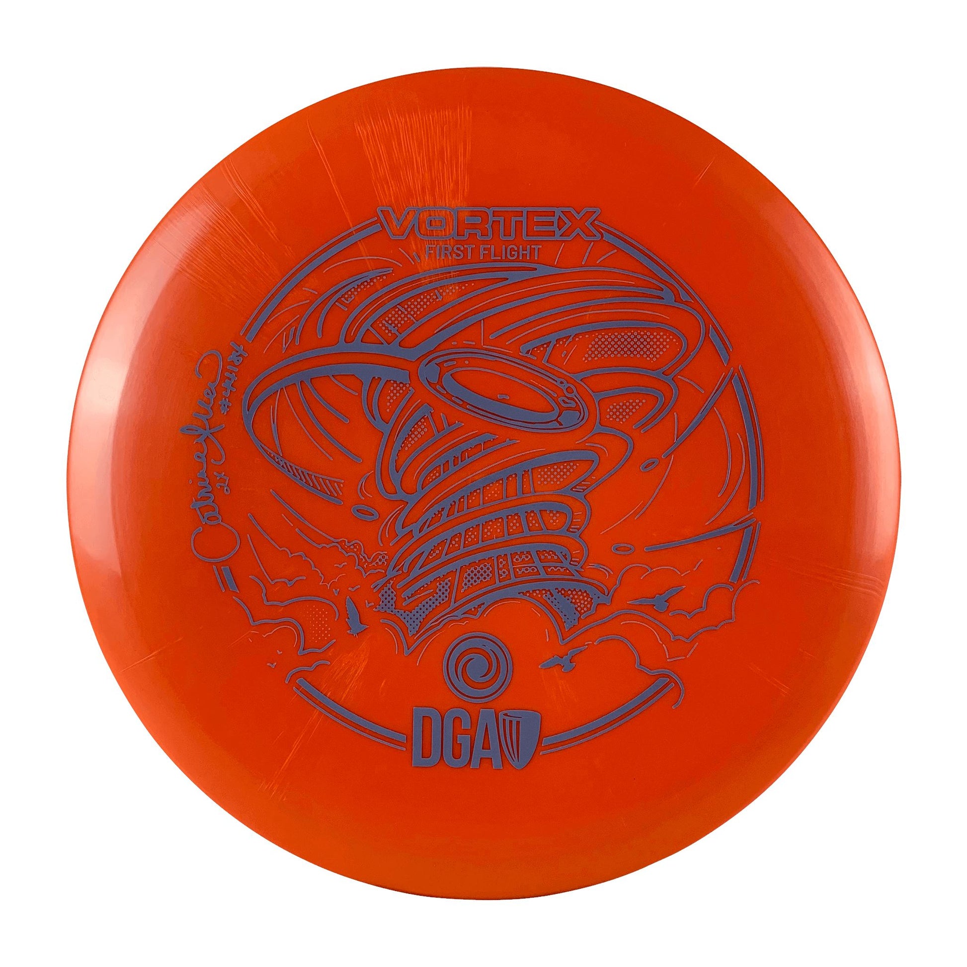 PL Vortex - 1st Flight Catrina Allen 2x Disc DGA orange 175