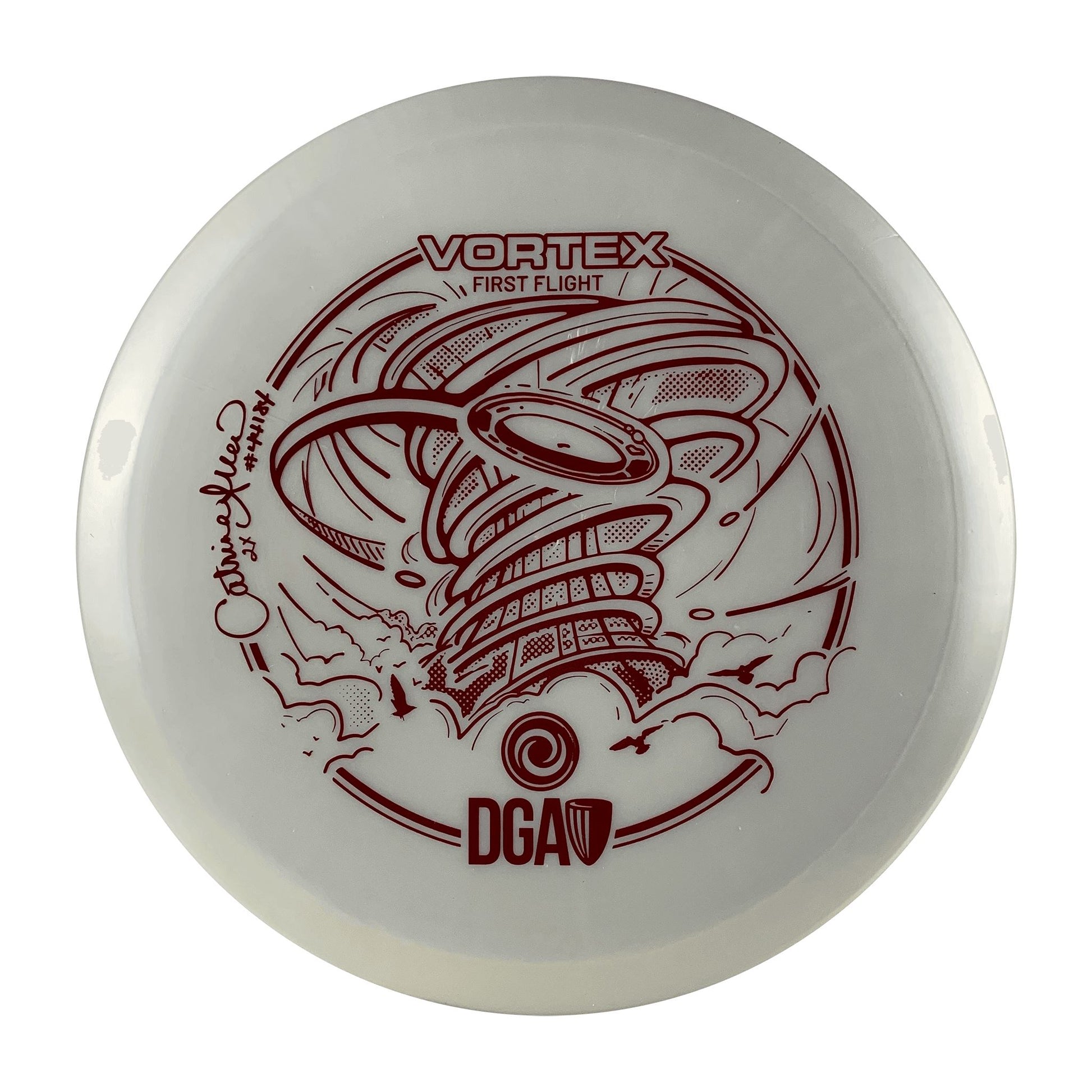 PL Vortex - 1st Flight Catrina Allen 2x Disc DGA white 169