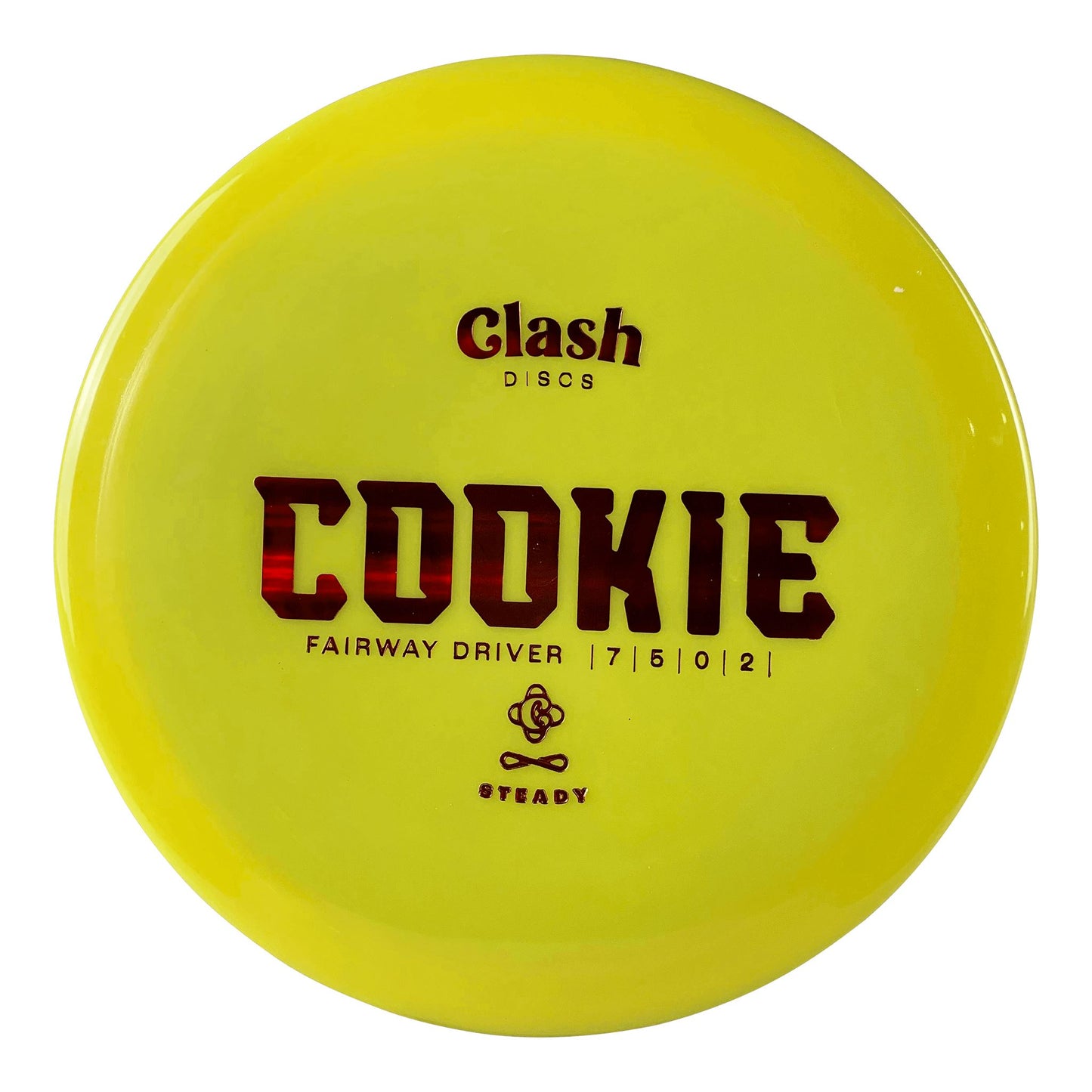 Steady Cookie Disc Clash yellow 174