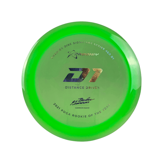 400 D1 - 2021 PDGA Rookie of the Year Gannon Buhr Signature Series Disc Prodigy green 174 