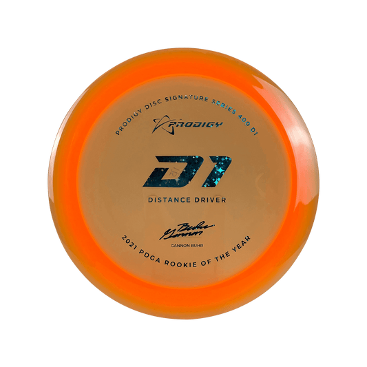 400 D1 - 2021 PDGA Rookie of the Year Gannon Buhr Signature Series Disc Prodigy orange 175 