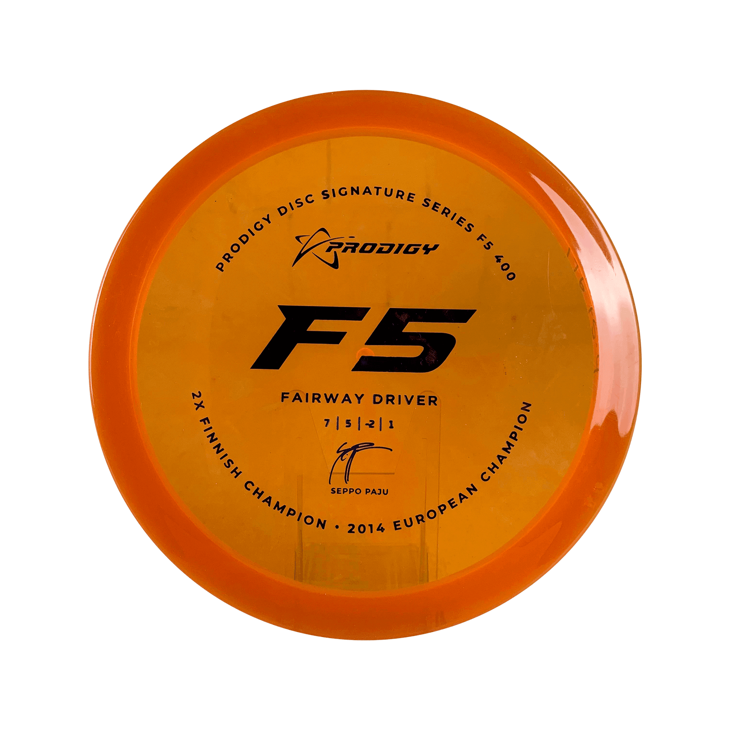 400 F5 - Seppo Paju Signature Series Disc Prodigy orange 176 