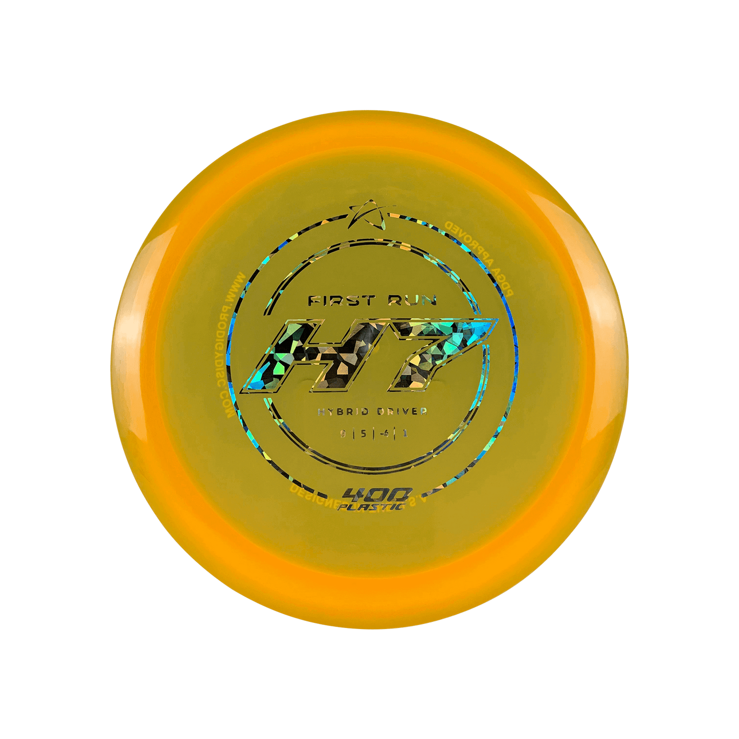 400 H7 - First Run Disc Prodigy yellow 175 