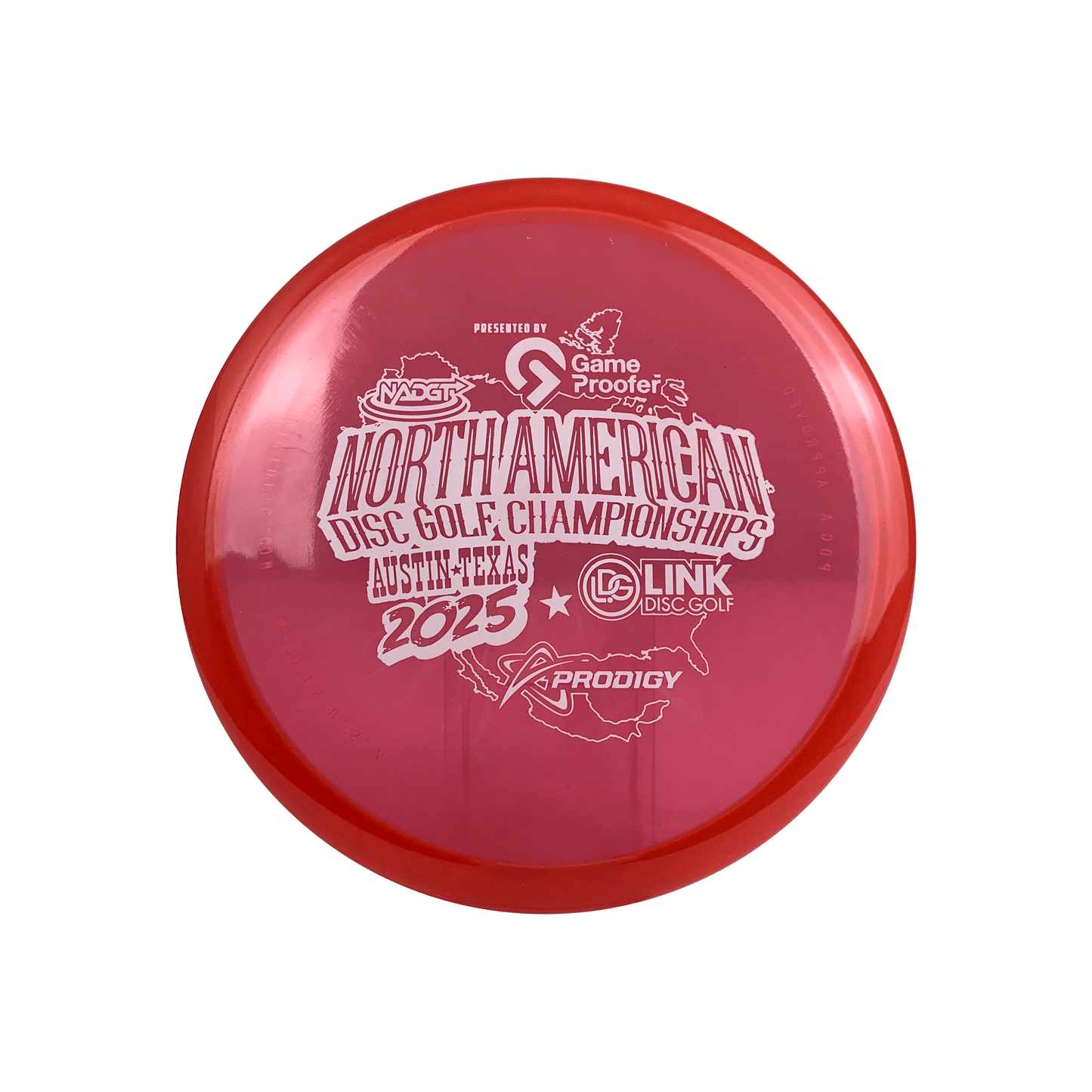 400 M4 - NADGT NADGC 2025 Stamp Disc Prodigy light red 177 