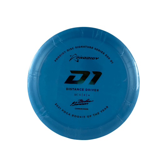 500 D1 - 2021 PDGA Rookie of the Year Gannon Buhr Disc Prodigy blue 173 