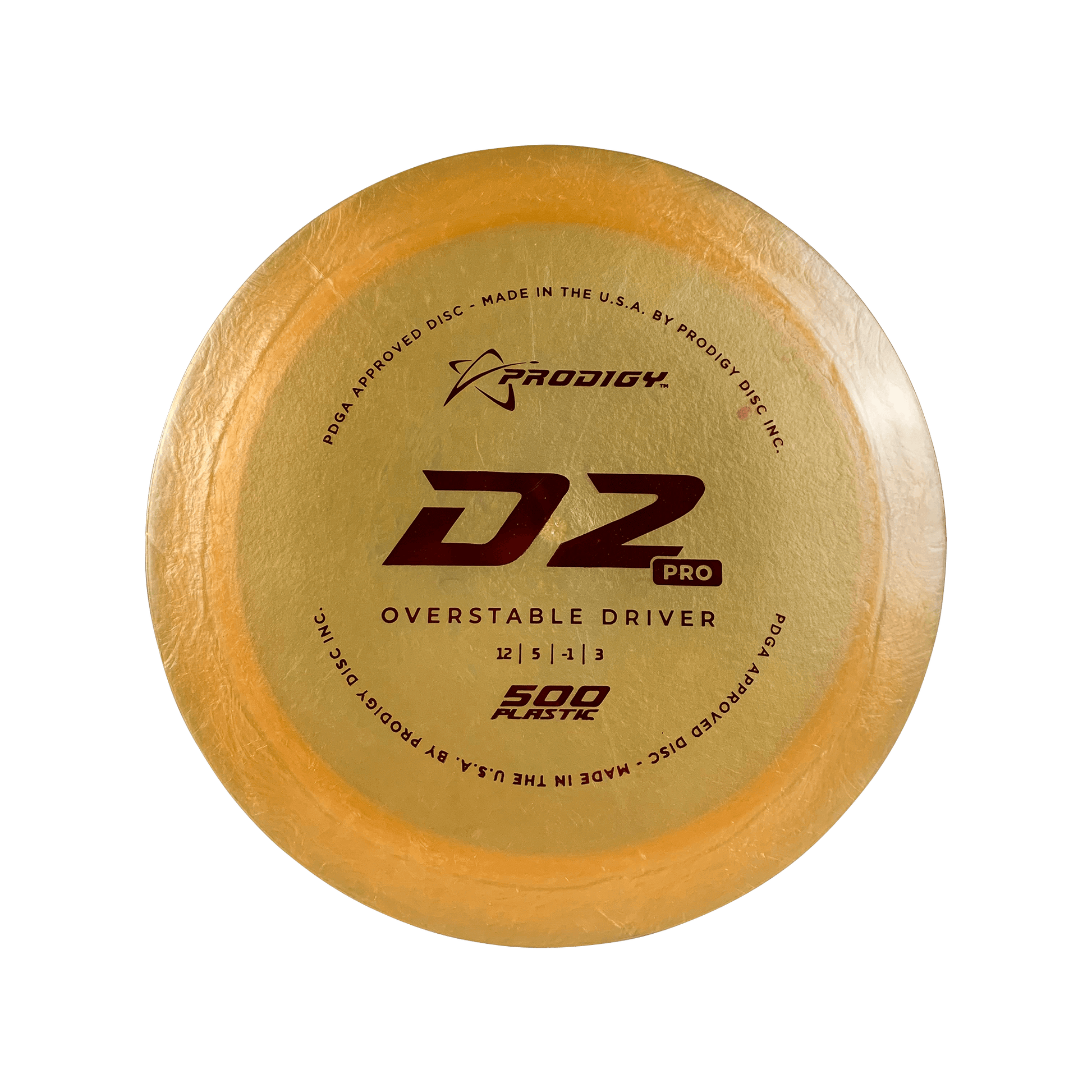 500 D2 Pro Disc Prodigy orange 165 