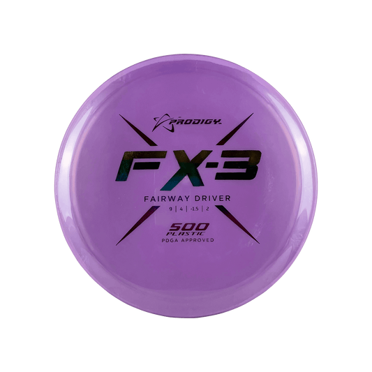 500 FX-3 Disc Prodigy purple 174 