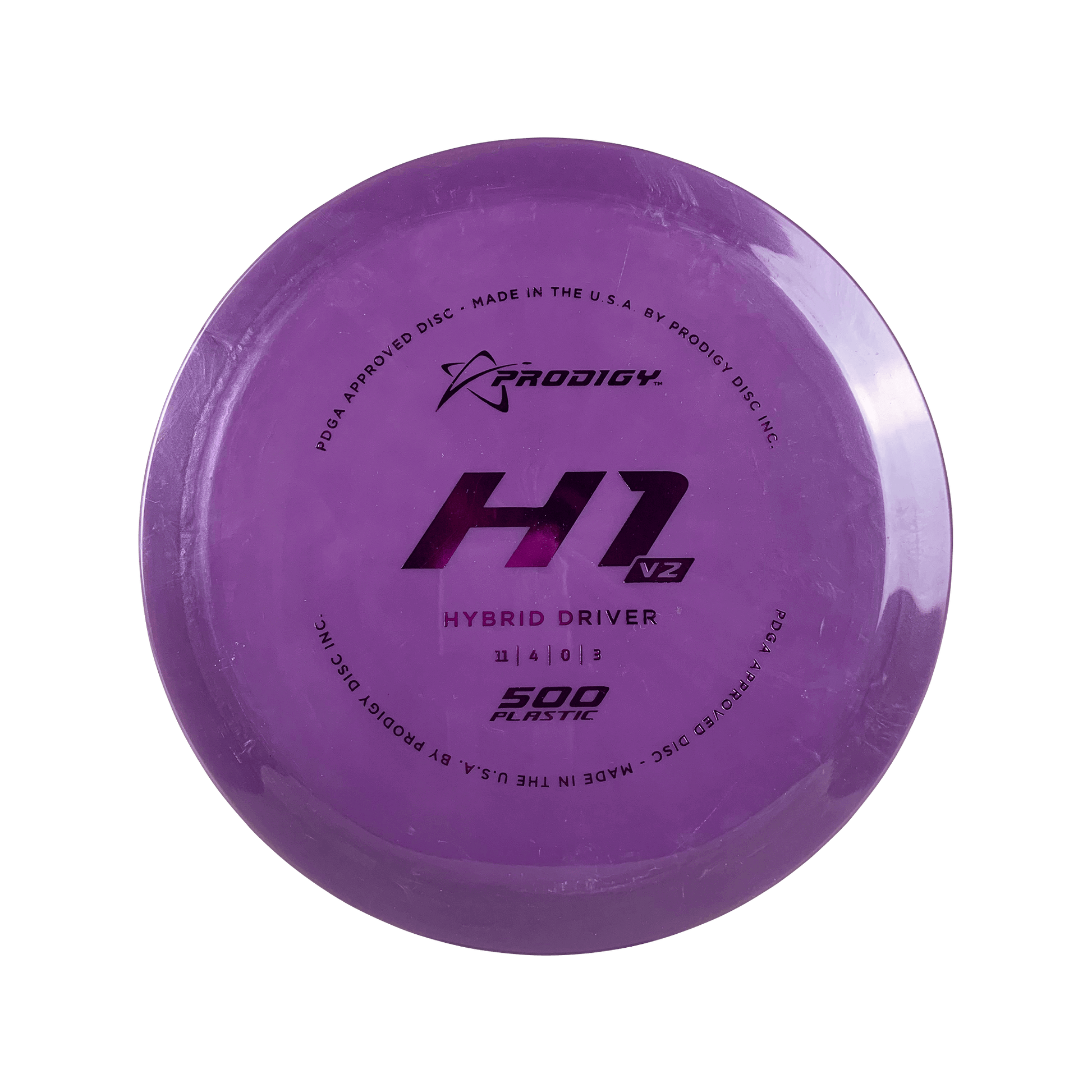 500 H1 V2 Disc Prodigy purple 165 