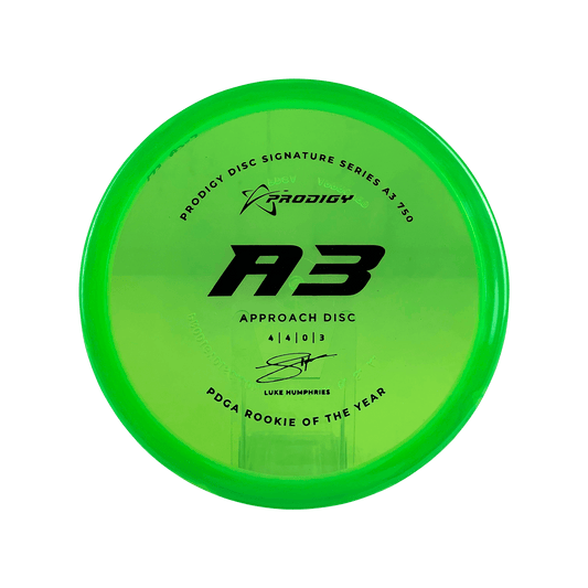 750 A3 - Luke Humphries Signature Series Disc Prodigy green 173 
