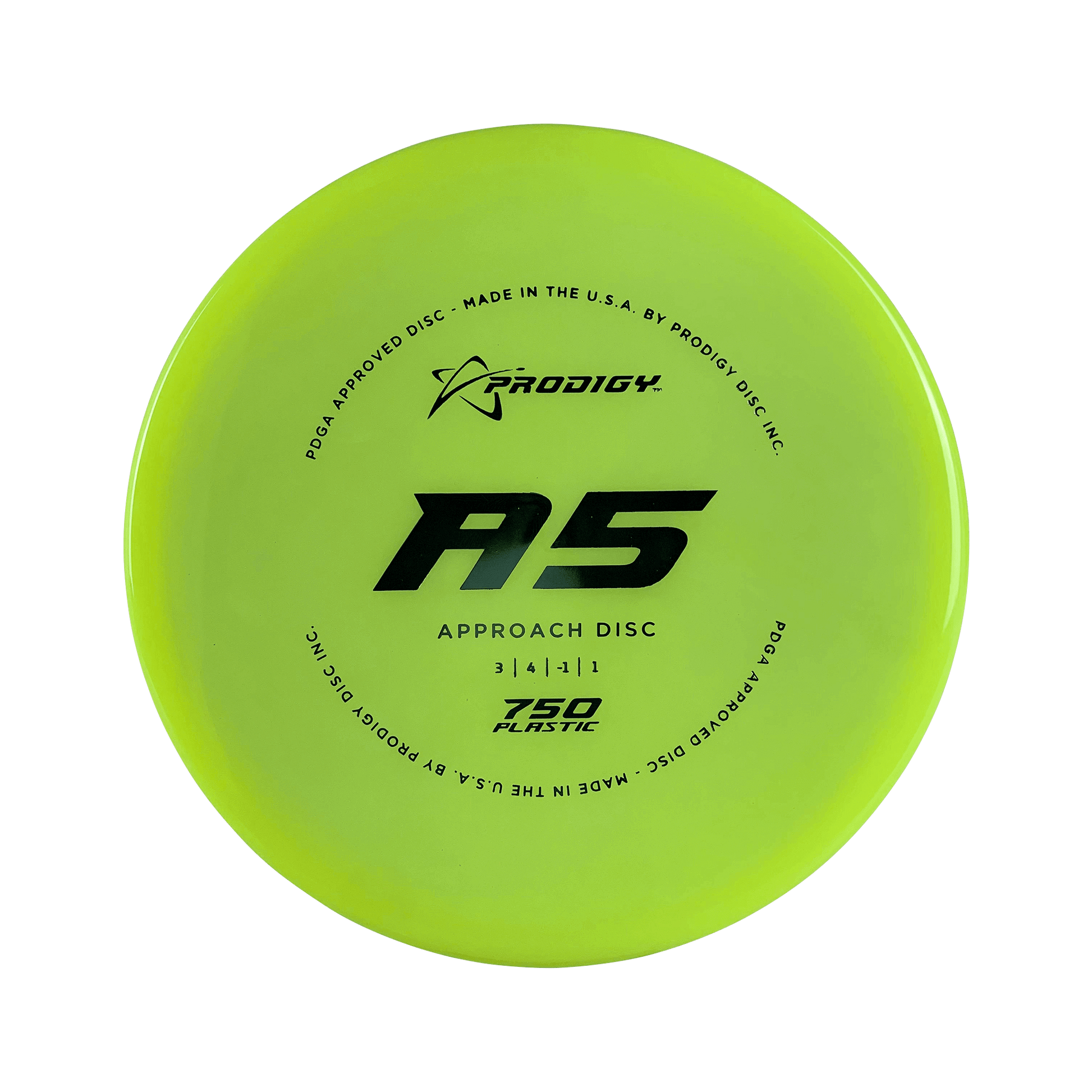 750 A5 Disc Prodigy highlighter yellow 176 