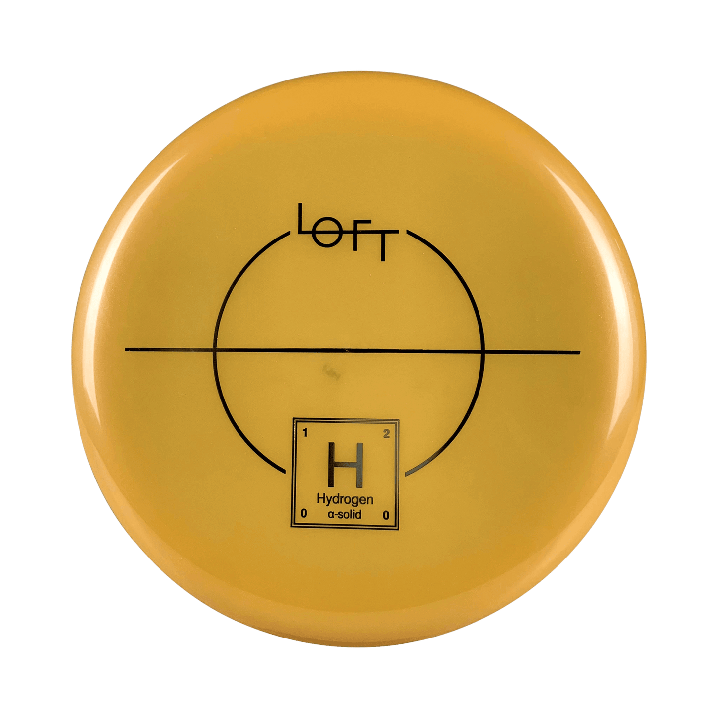 A-Solid Hydrogen Disc Loft orange 174 