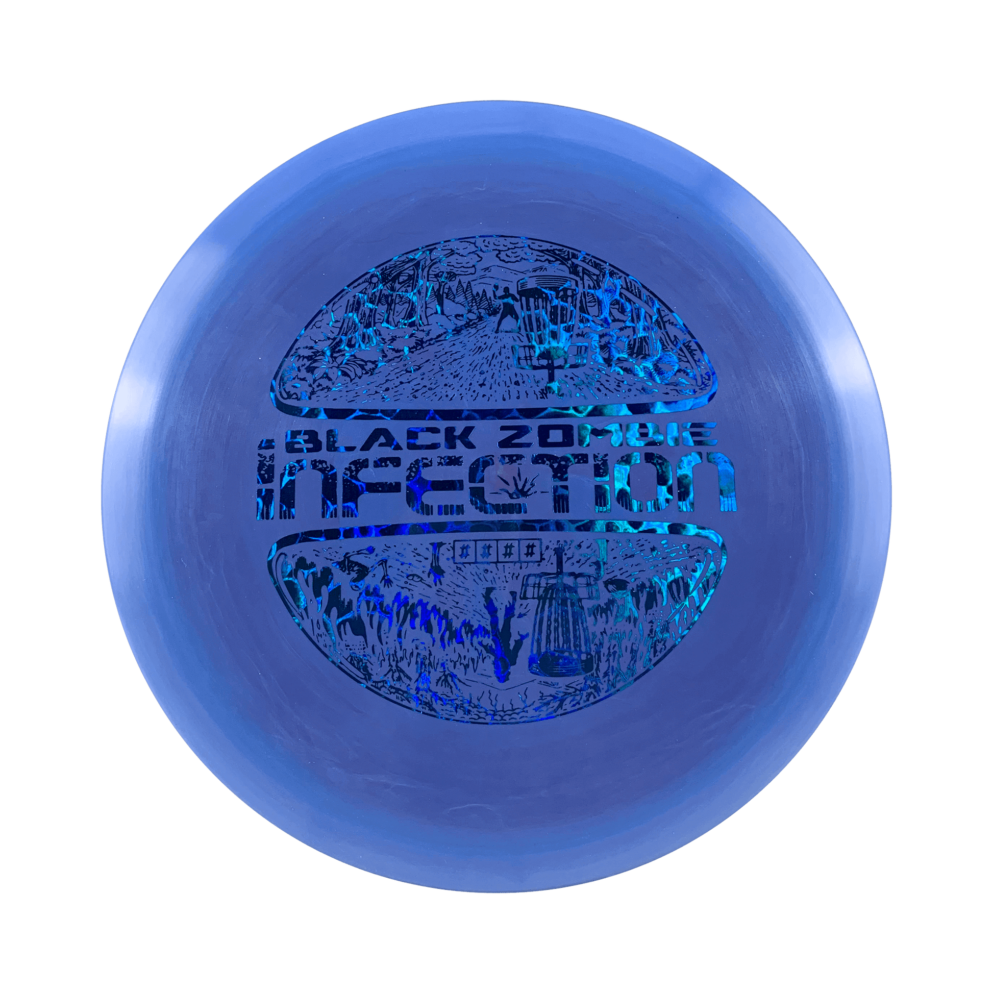 Alpha Infection Disc Black Zombie multi / dark blurple 173 