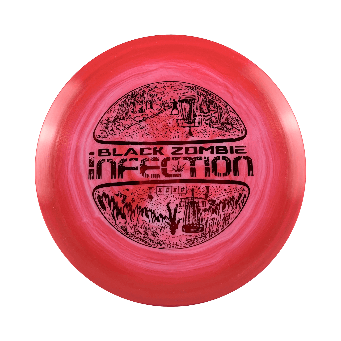 Alpha Infection Disc Black Zombie multi / red 171 